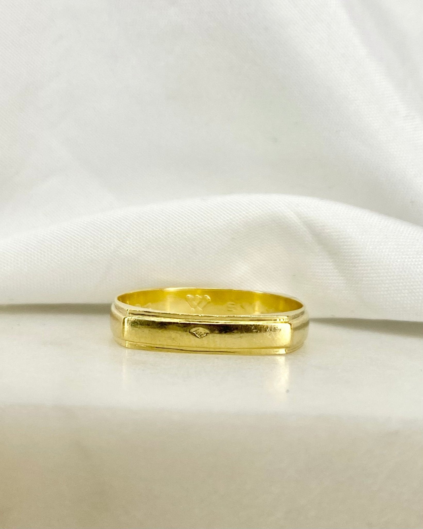 Alliance Or Jaune 18 carats 4.09 g "Madelyn" - Elliade Paris