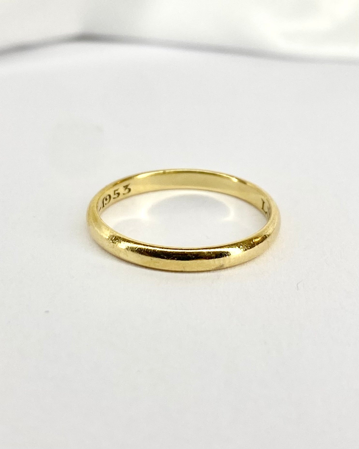 Alliance Or Jaune 18 carats "Gisèle" - Elliade Paris