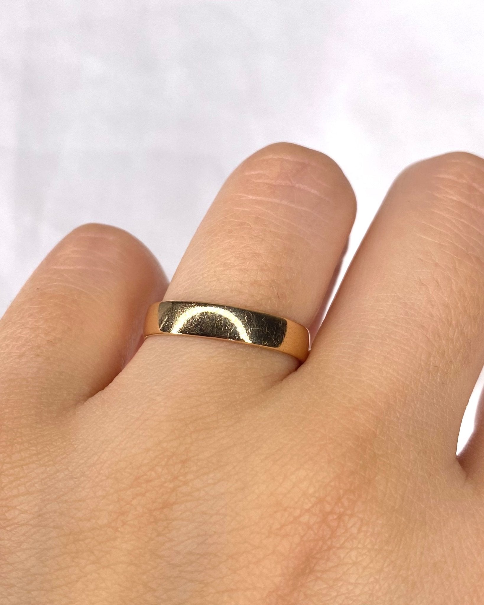 Alliance Or Jaune 18 carats "Jacques" - Elliade Paris