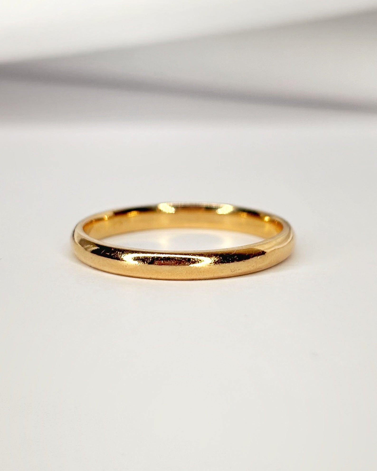 Alliance Or Jaune 18 carats "Léa" - Elliade Paris