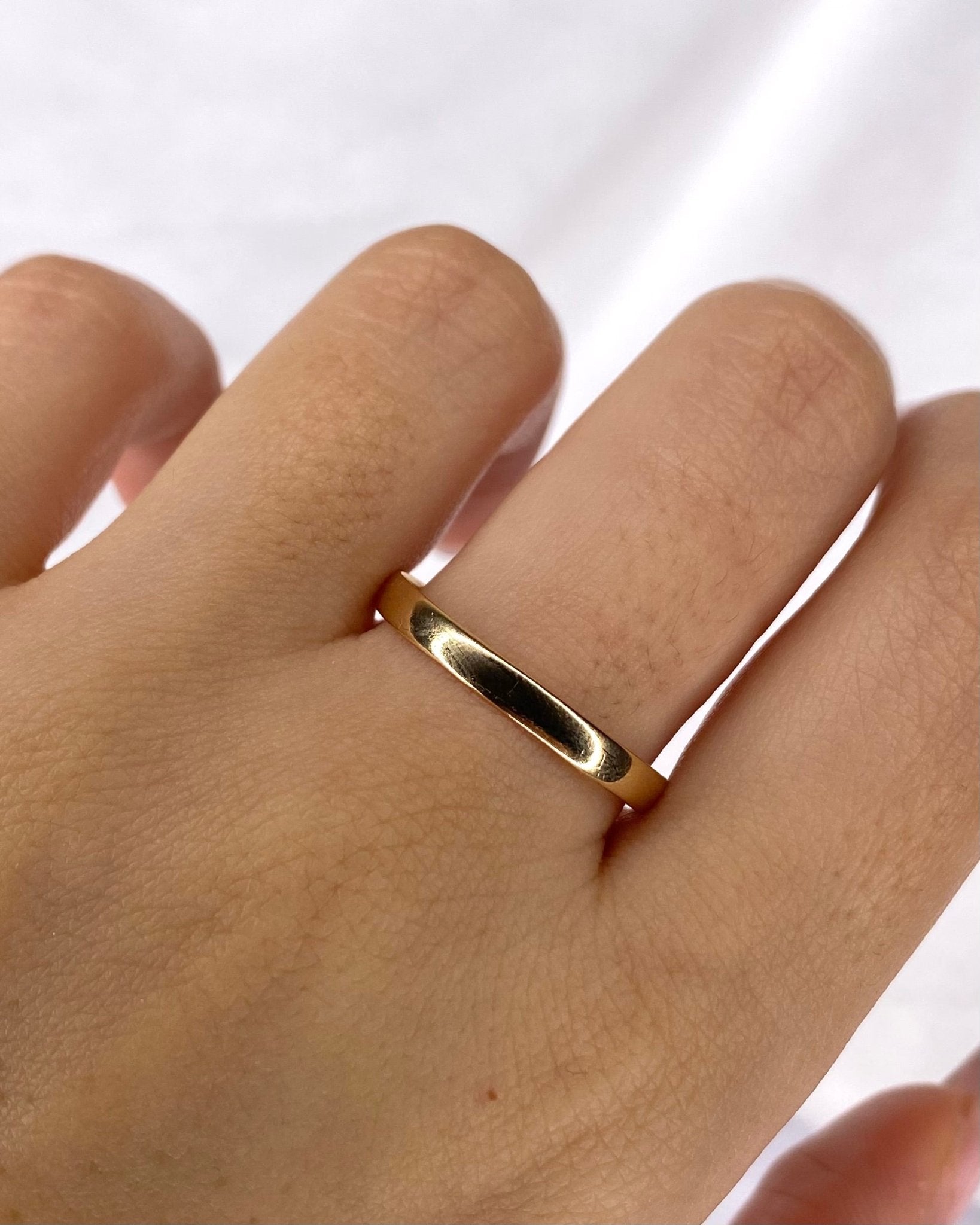 Alliance Or Jaune 18 carats "Louis" - Elliade Paris