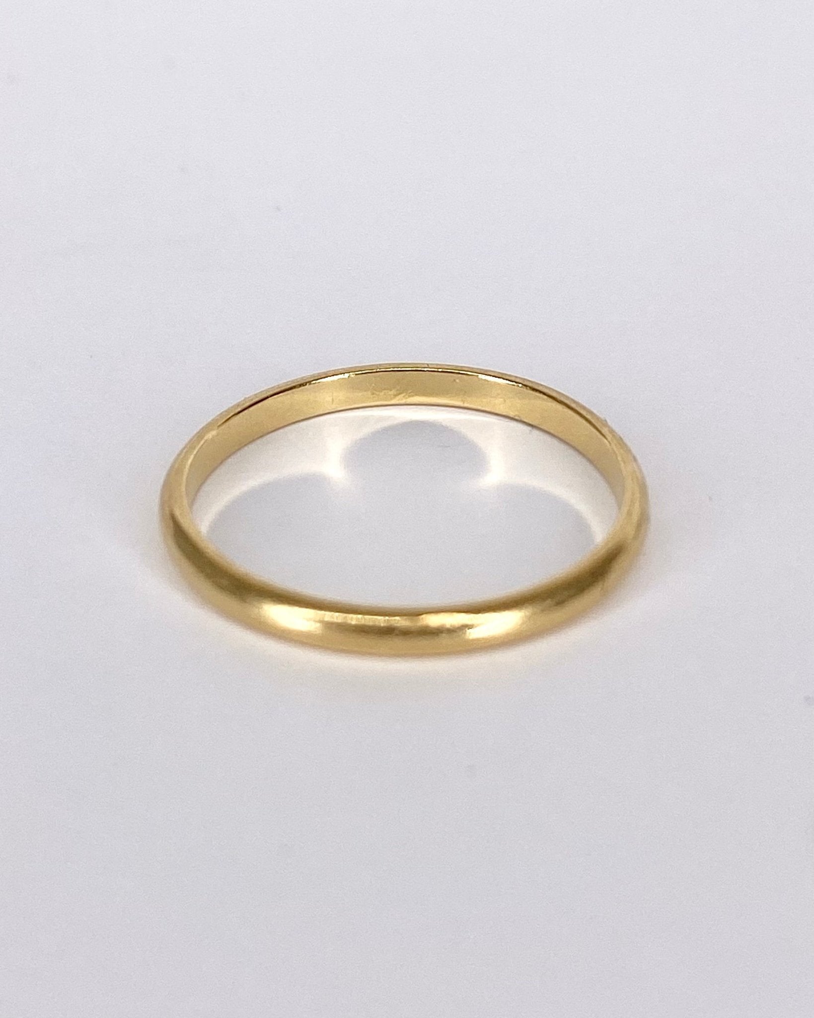 Alliance Or Jaune 18 carats "Marta" - Elliade Paris