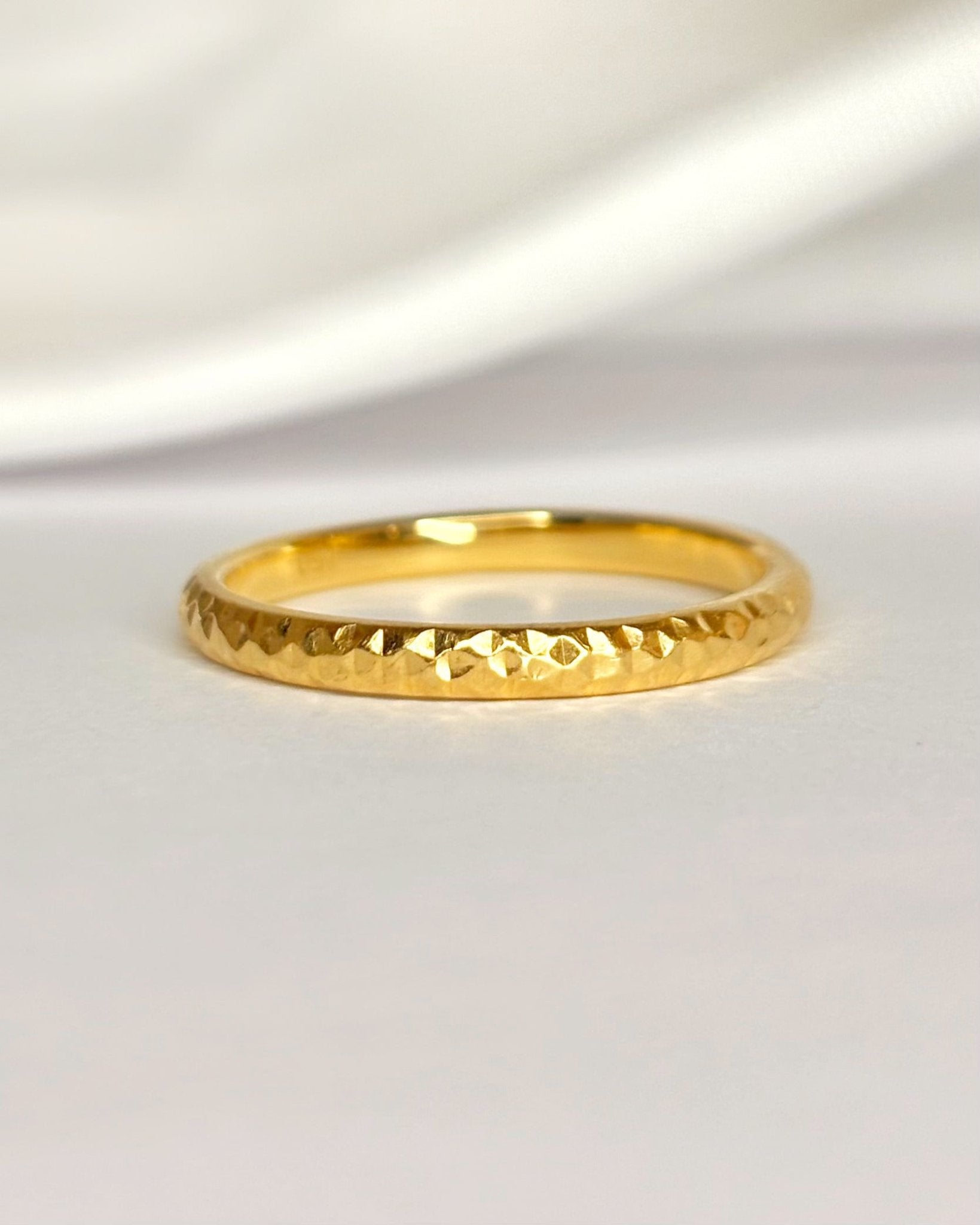 Alliance Or Jaune 18 carats "Mila" - Elliade Paris
