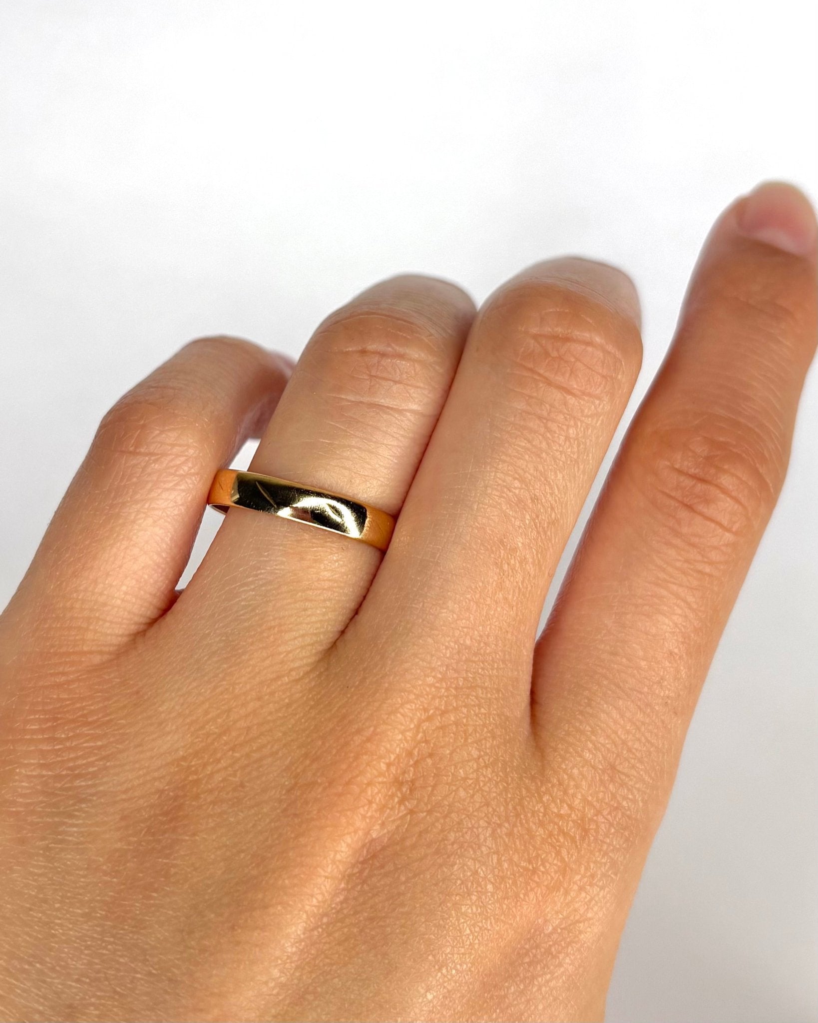 Alliance Or Jaune 18 carats "Simon" - Elliade Paris