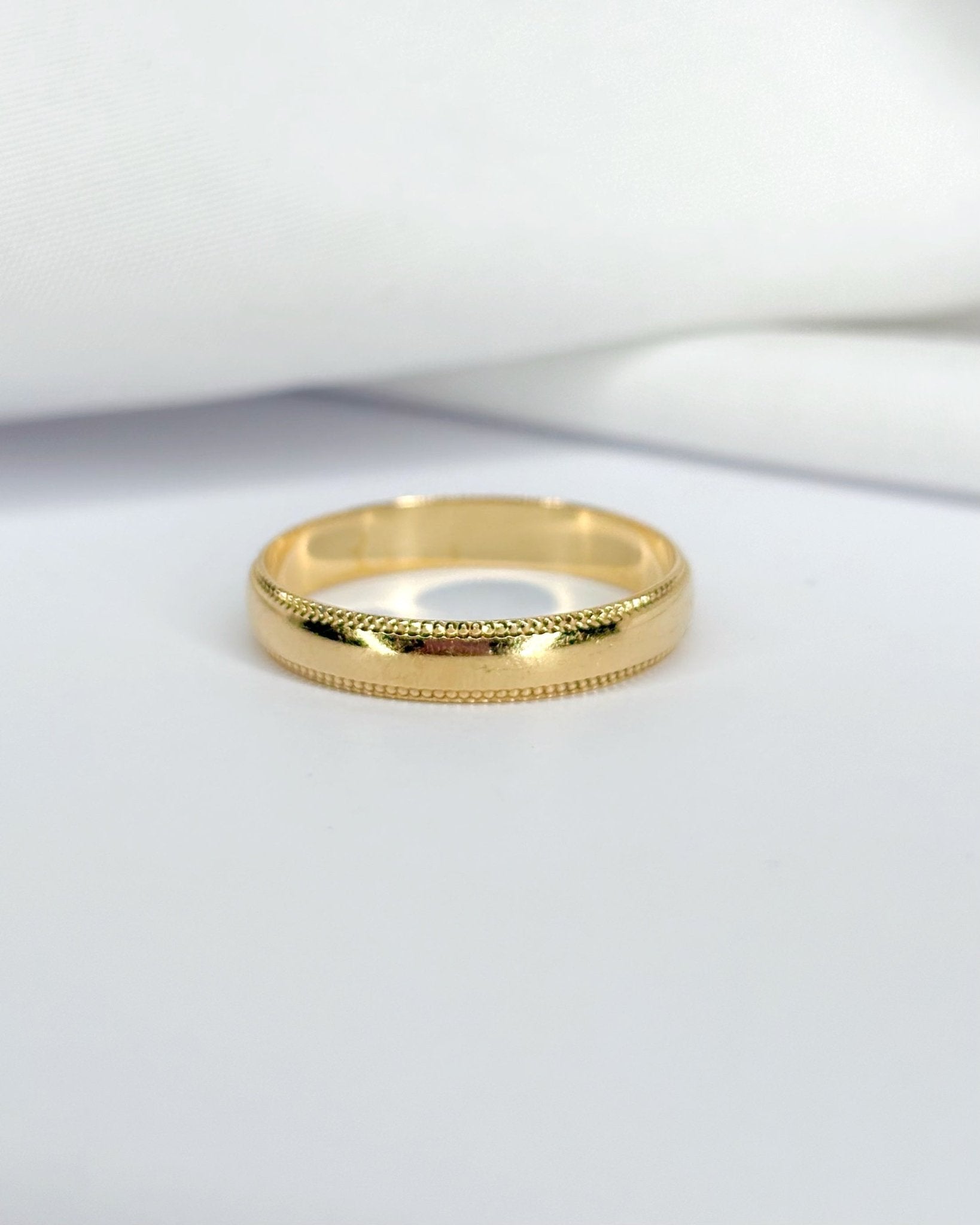 Alliance Or Jaune 18 carats "Solène" - Elliade Paris