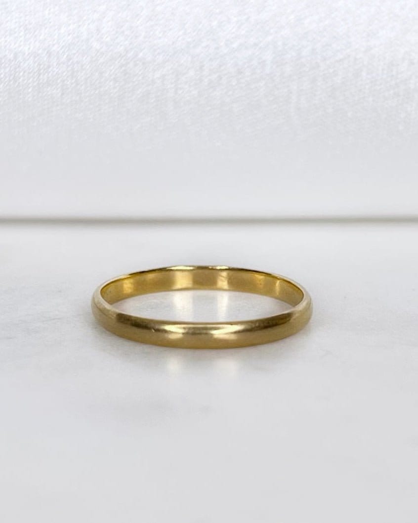 Alliance Or Jaune 18 carats "Yolan" - Elliade Paris