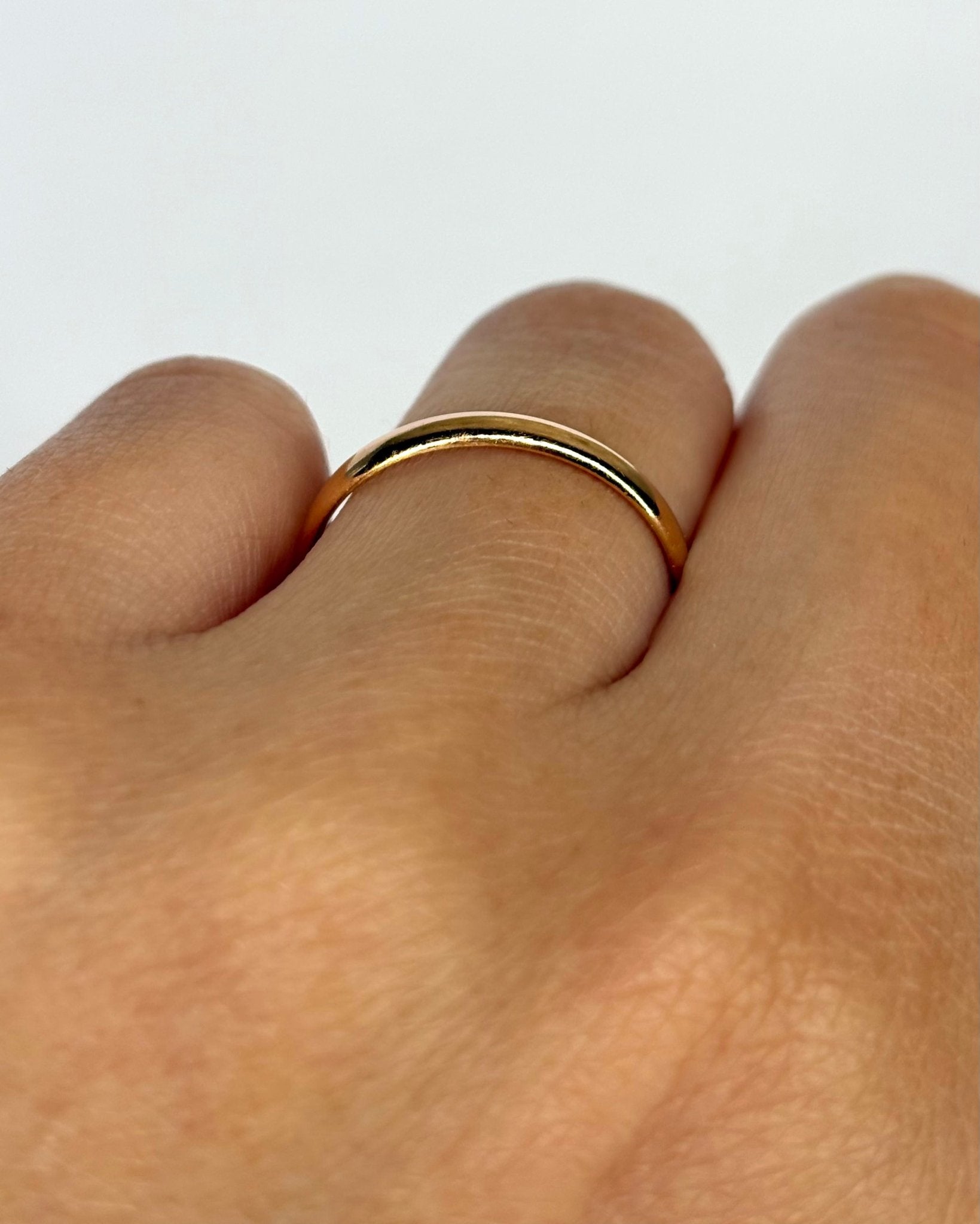 Alliance Or Jaune "Raphaella" - Elliade Paris