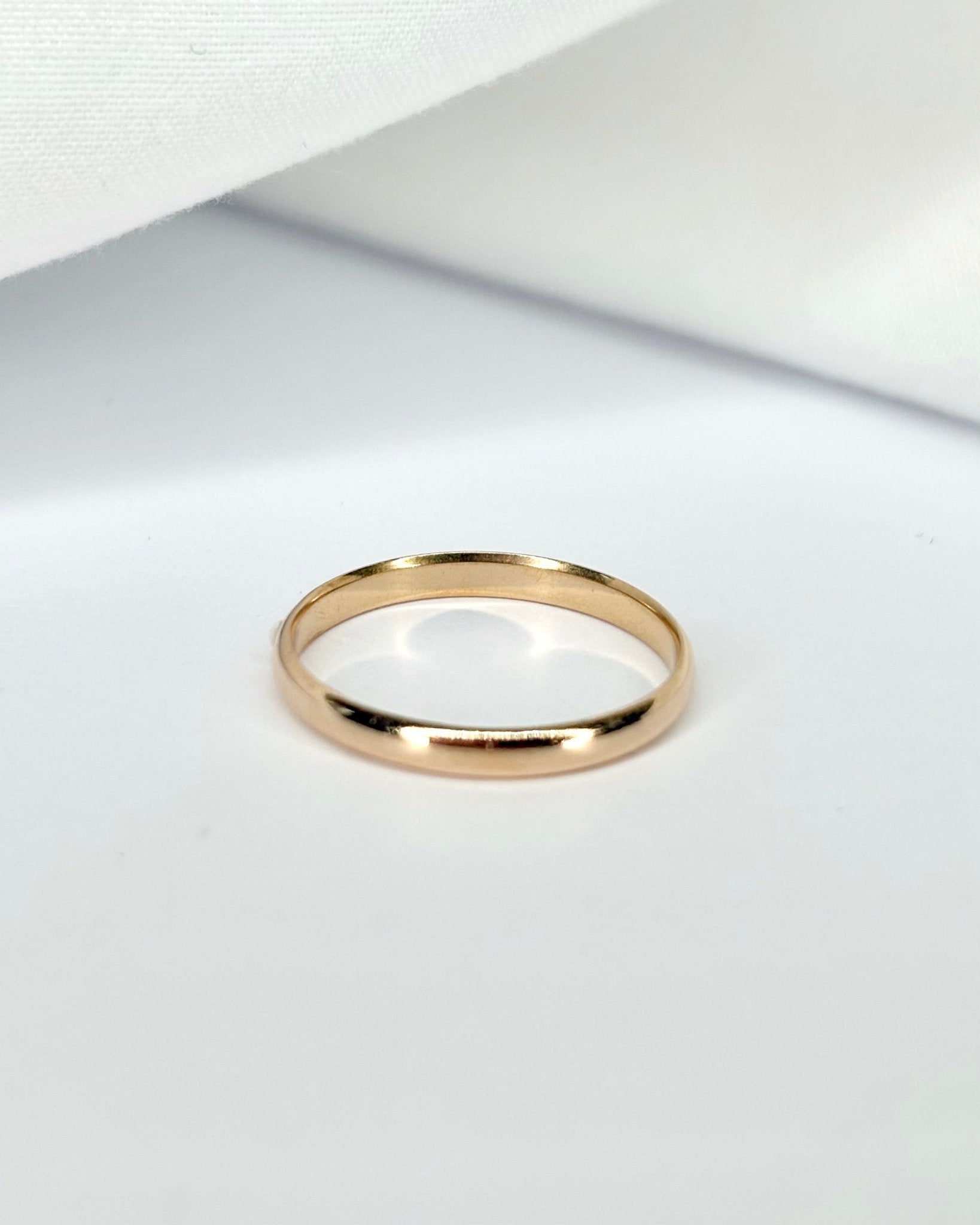 Alliance Or Jaune "Raphaella" - Elliade Paris