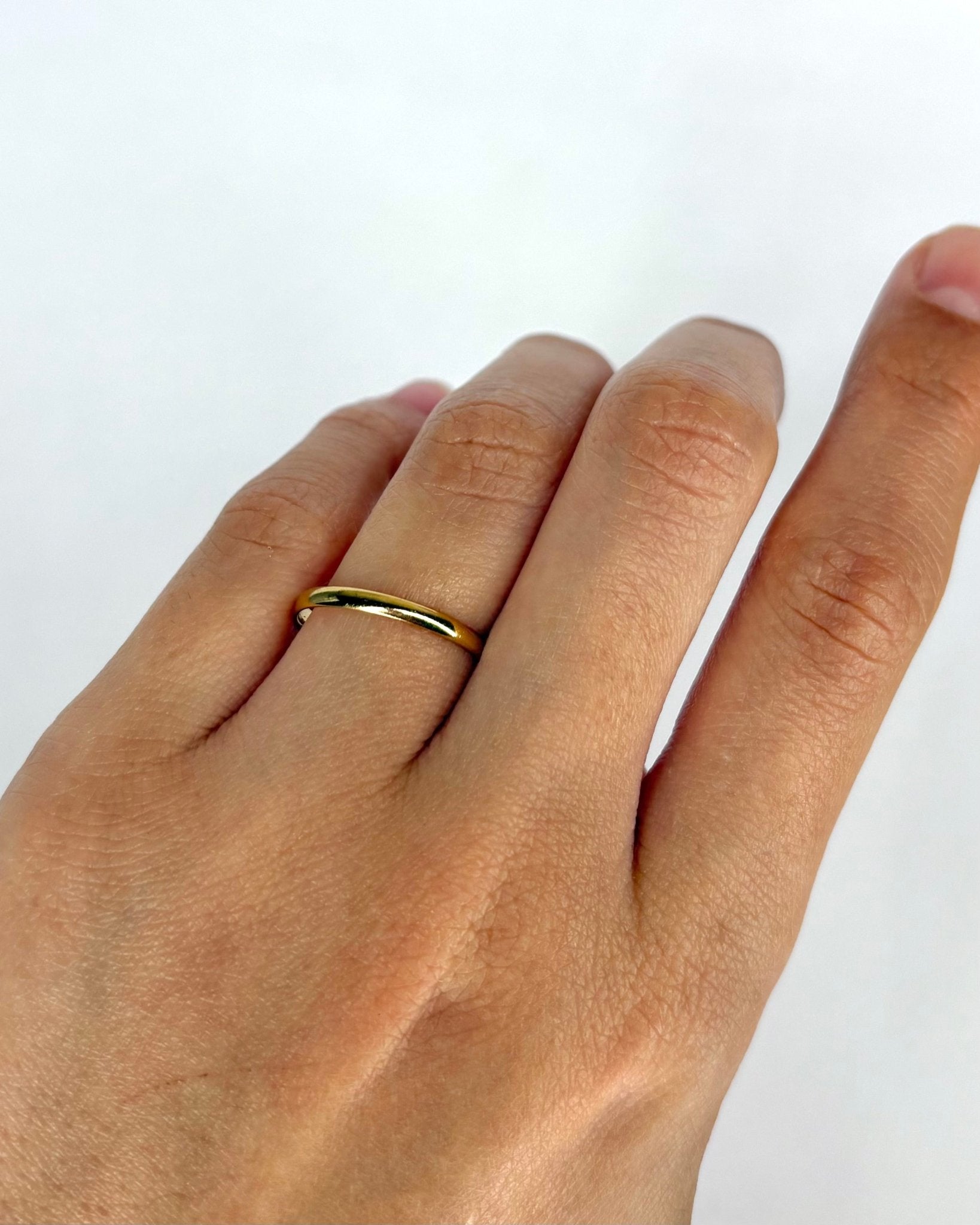 Alliance Or Jaune "Vanille" - Elliade Paris