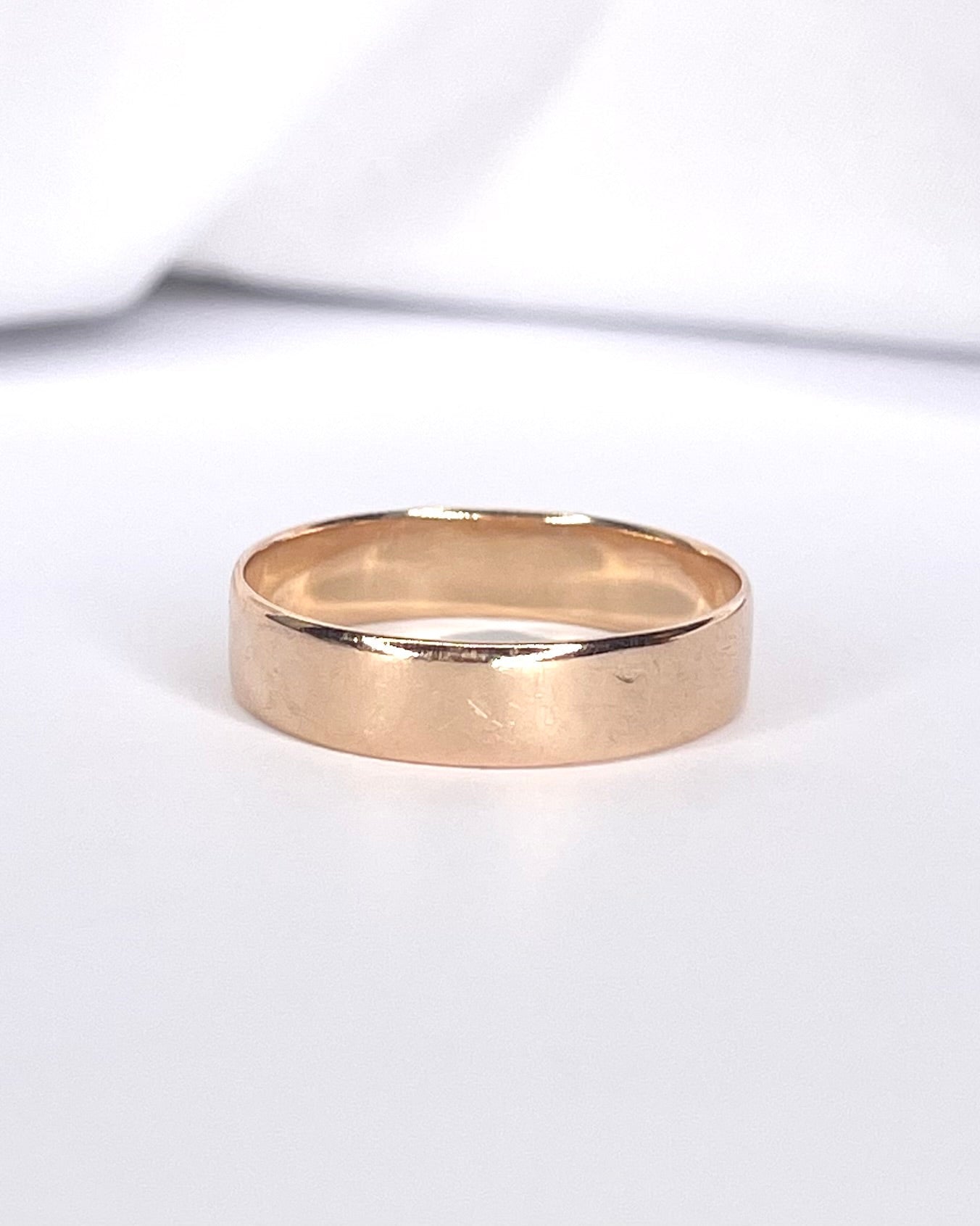 Alliance Or Rose 18 carats 4.8 mm "Liam" - Elliade Paris