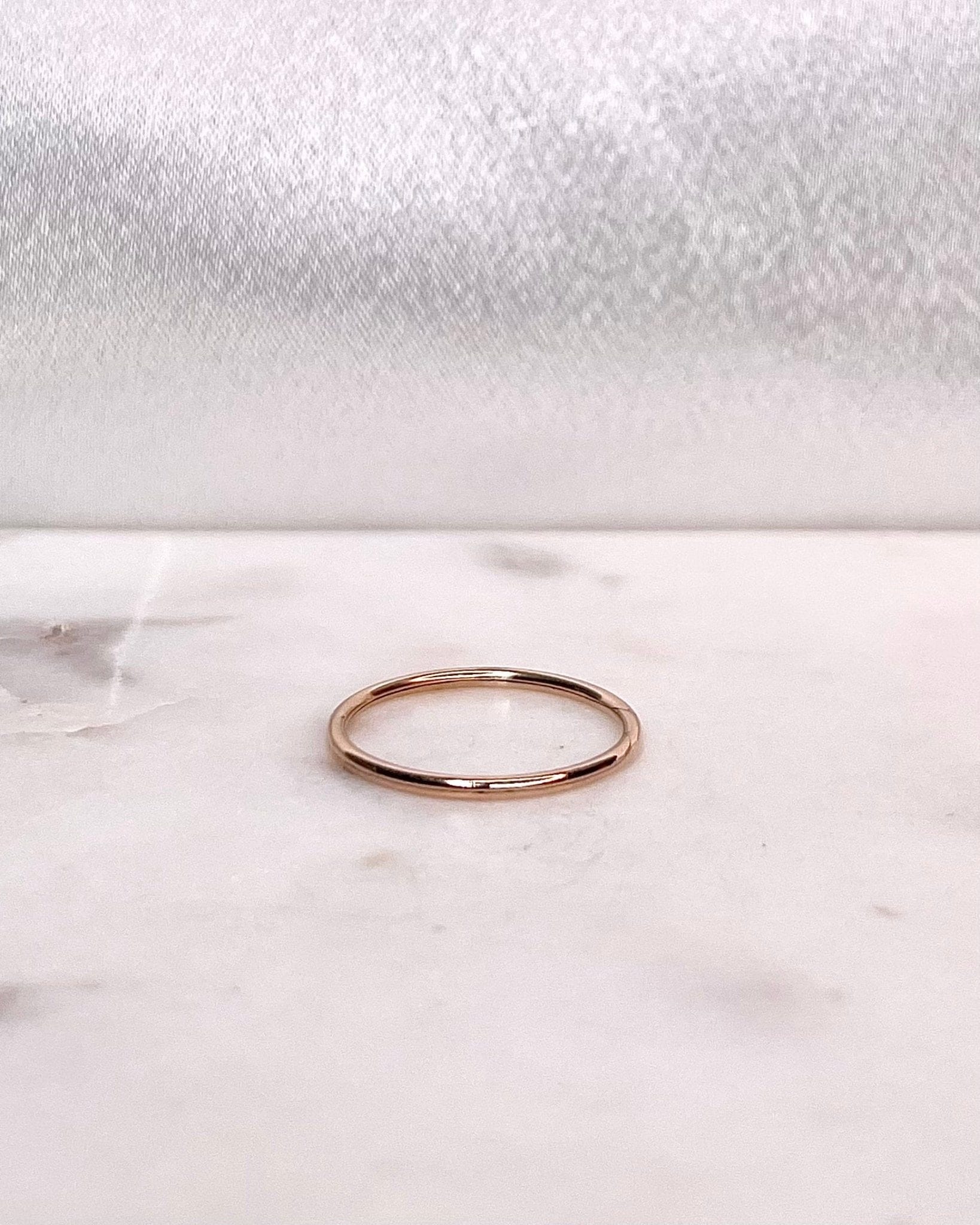 Alliance Or Rose 18 carats "Elodie" - Elliade Paris