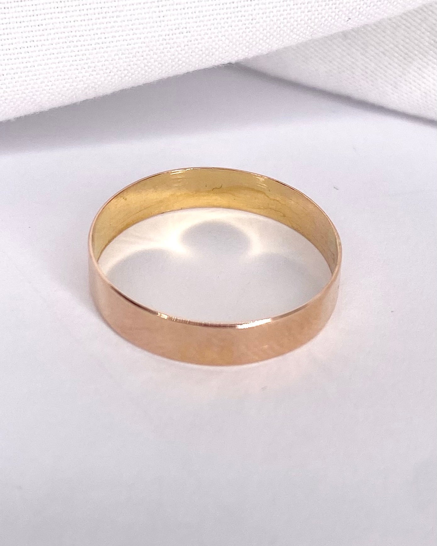 Alliance Or Rose "Claude" - Elliade Paris