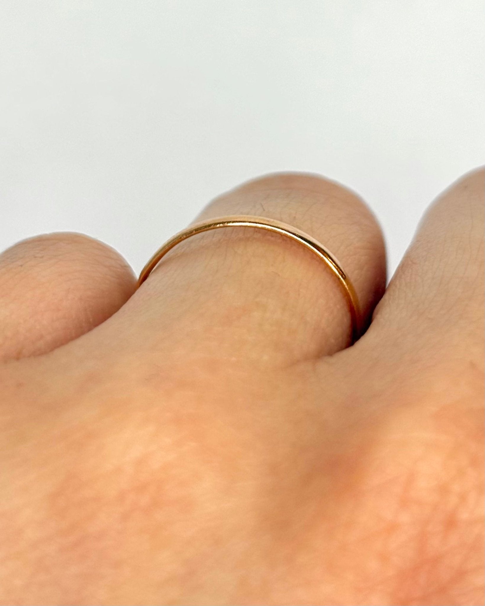 Alliance Or Rose "Fanny" - Elliade Paris