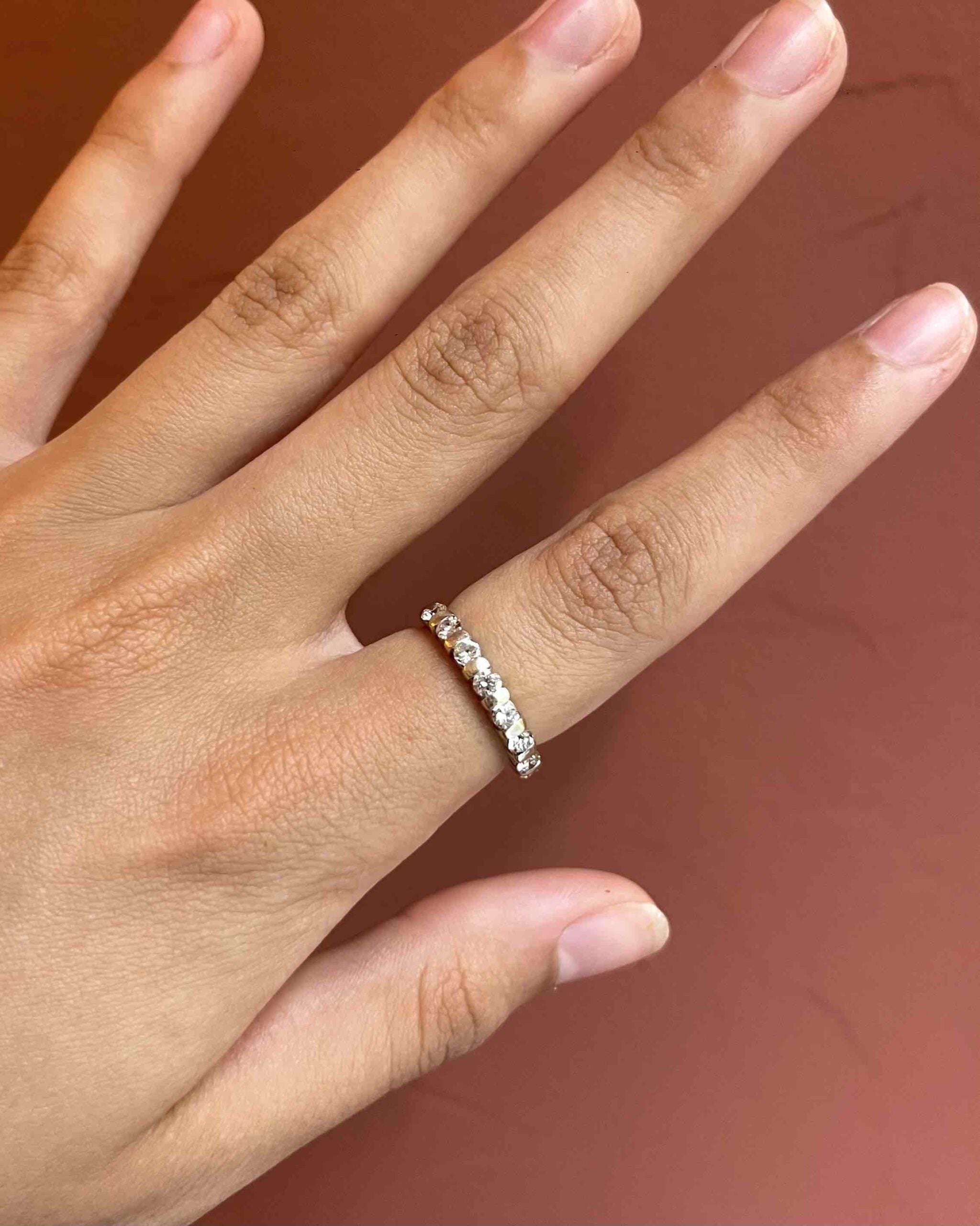 Demi Alliance 0.80 carat Diamants "Emmanuelle"