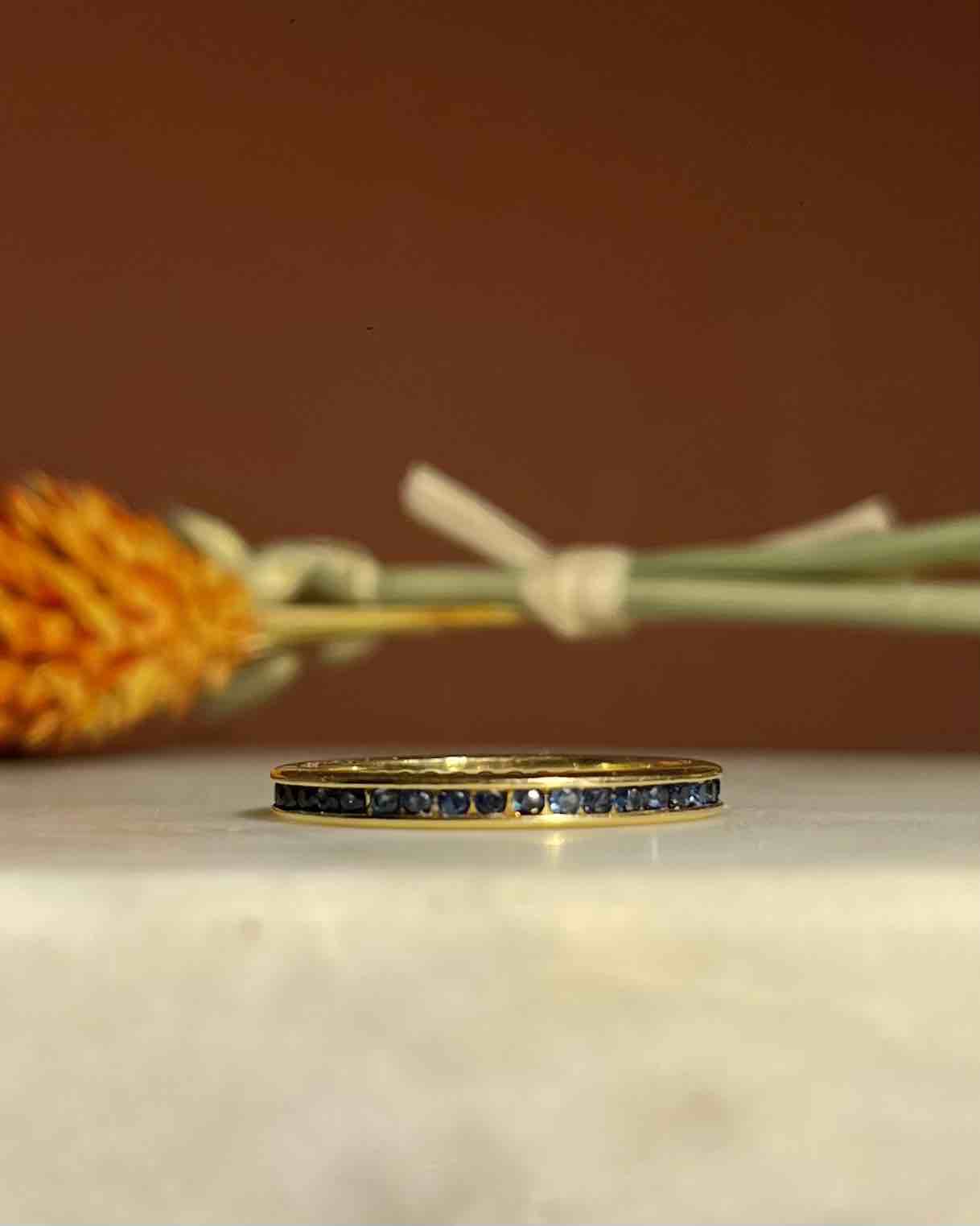 American Alliance 39 sapphires "Nymphéa"
