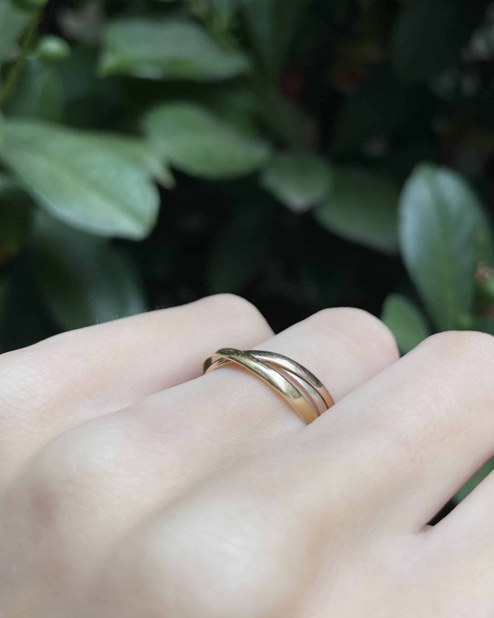 Alliance Trois Ors 18 Carats "Amaëlle" - Elliade Paris