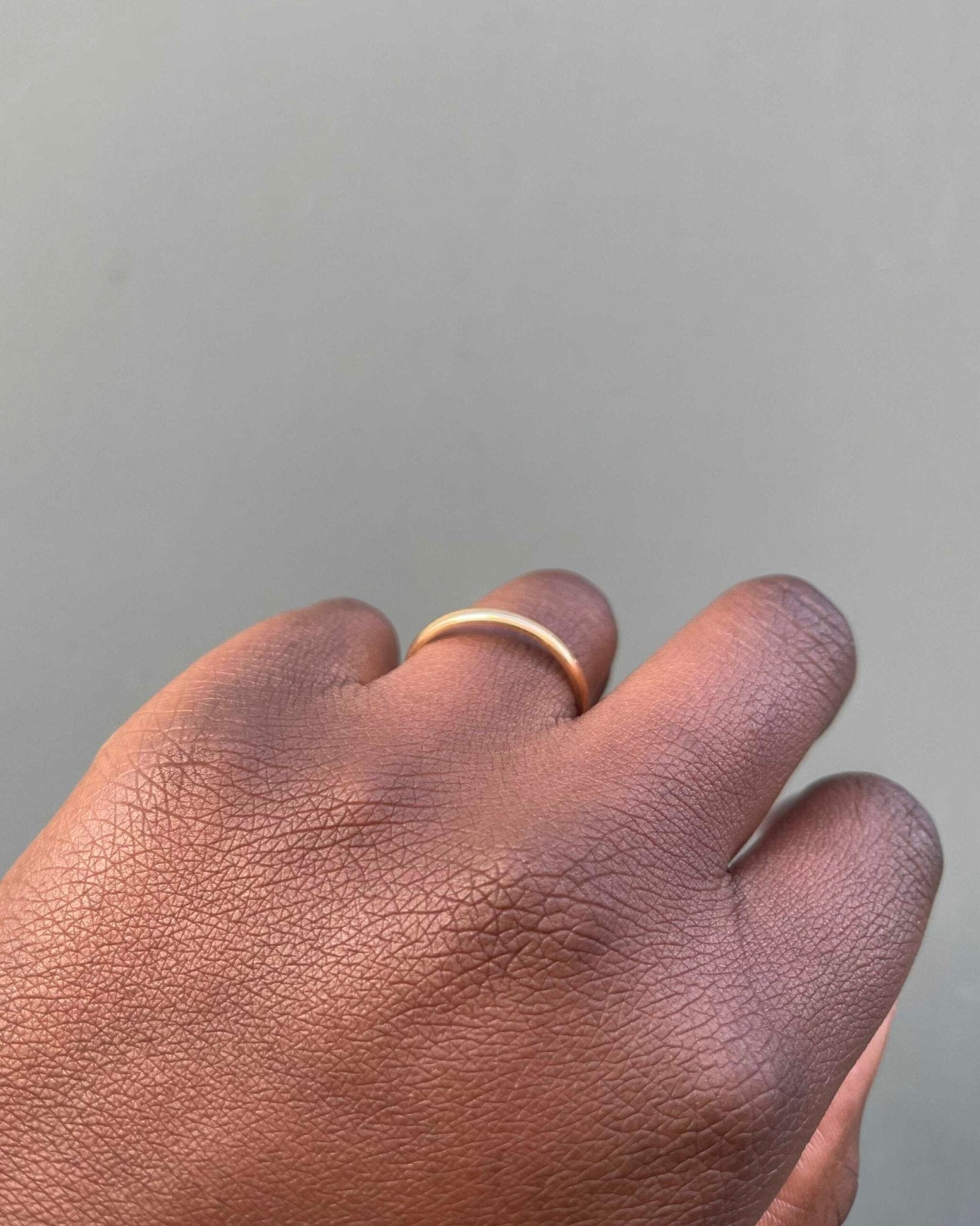 Alliance Vintage Or 18 carats "Omar" - Elliade Paris