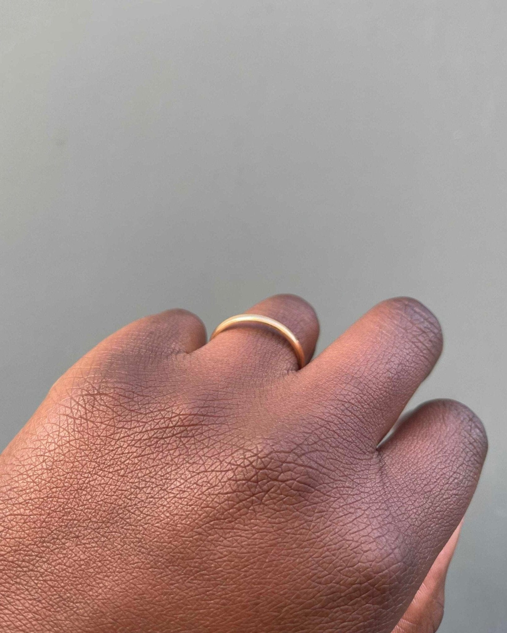 Alliance Vintage Or 18 carats "Omar" - Elliade Paris