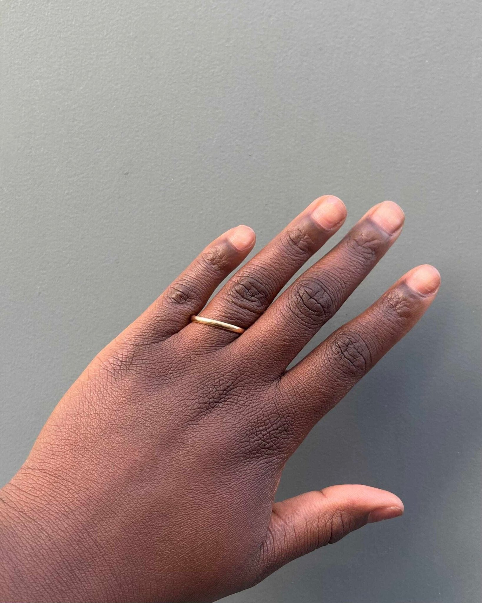 Alliance Vintage Or 18 carats "Omar" - Elliade Paris