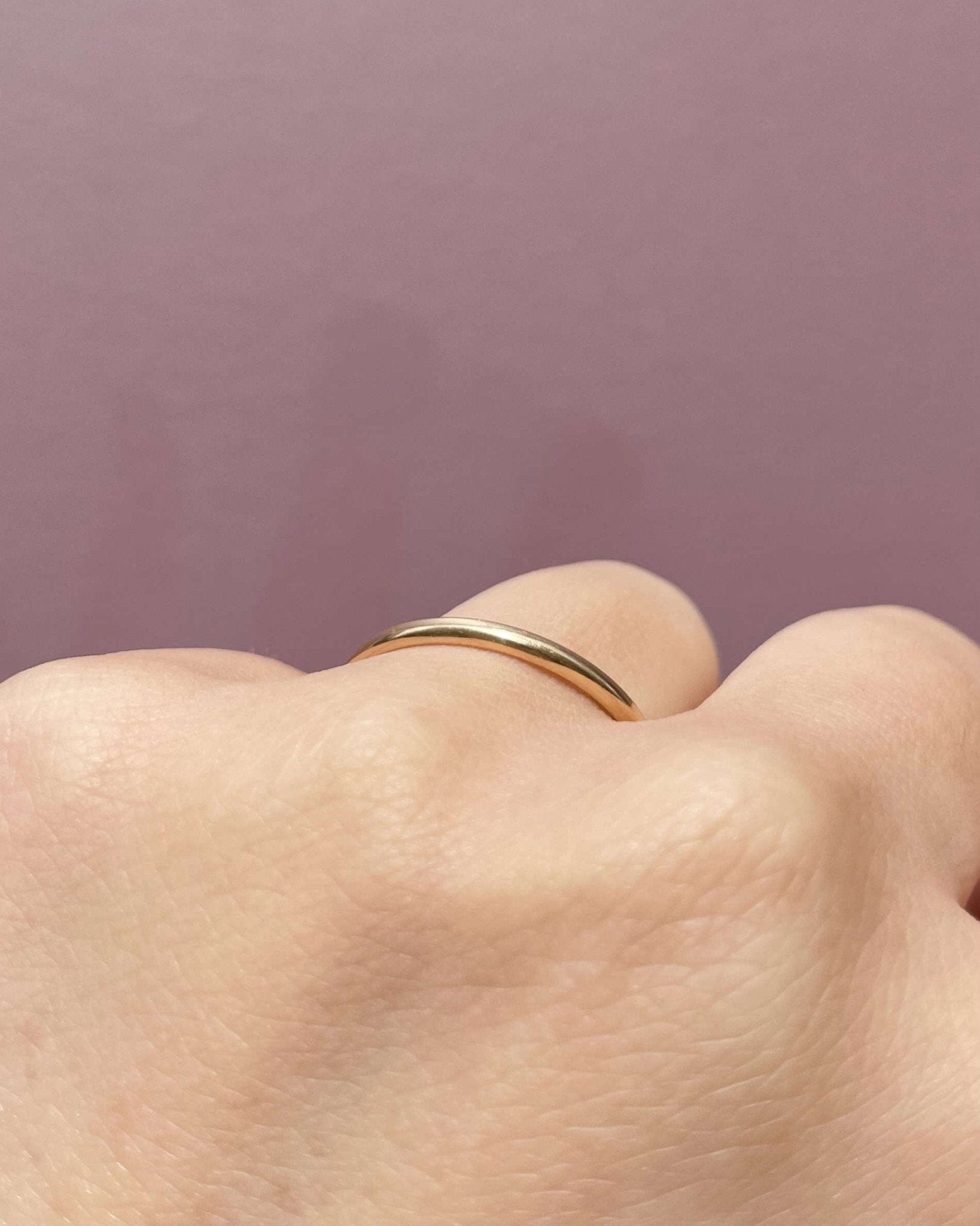 Alliance Vintage Or 18 carats "Pedro" - Elliade Paris