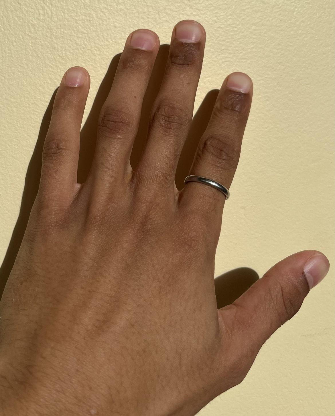 Alliance vintage or gris "Dariane" - Elliade Paris