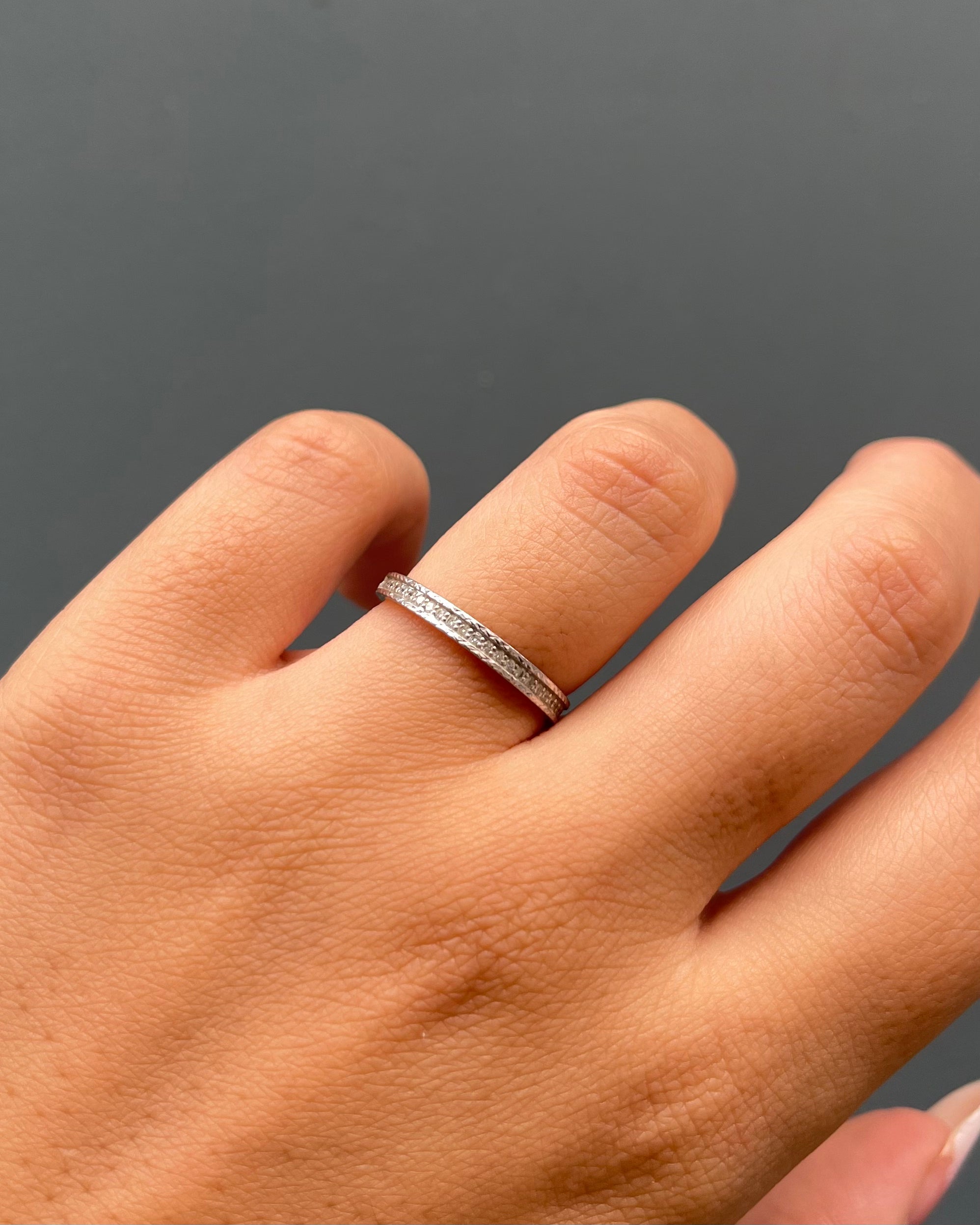 Half-Eternity Ring 27 Diamonds "Colette"