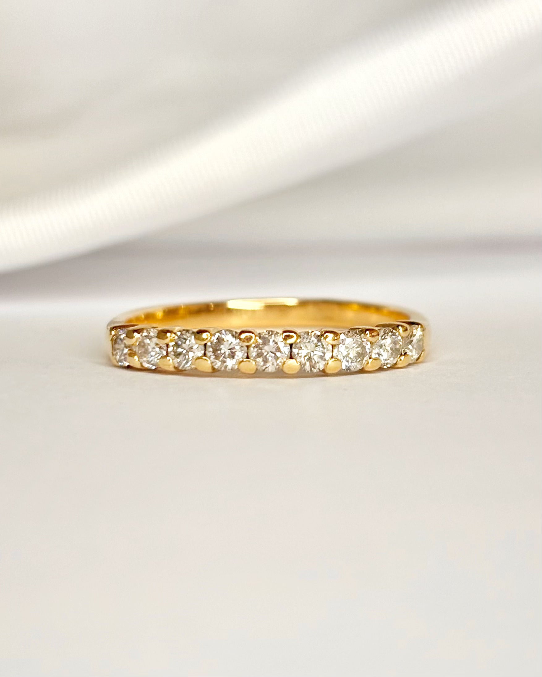Demi-Alliance Diamants 0.54 carat "Fiona"
