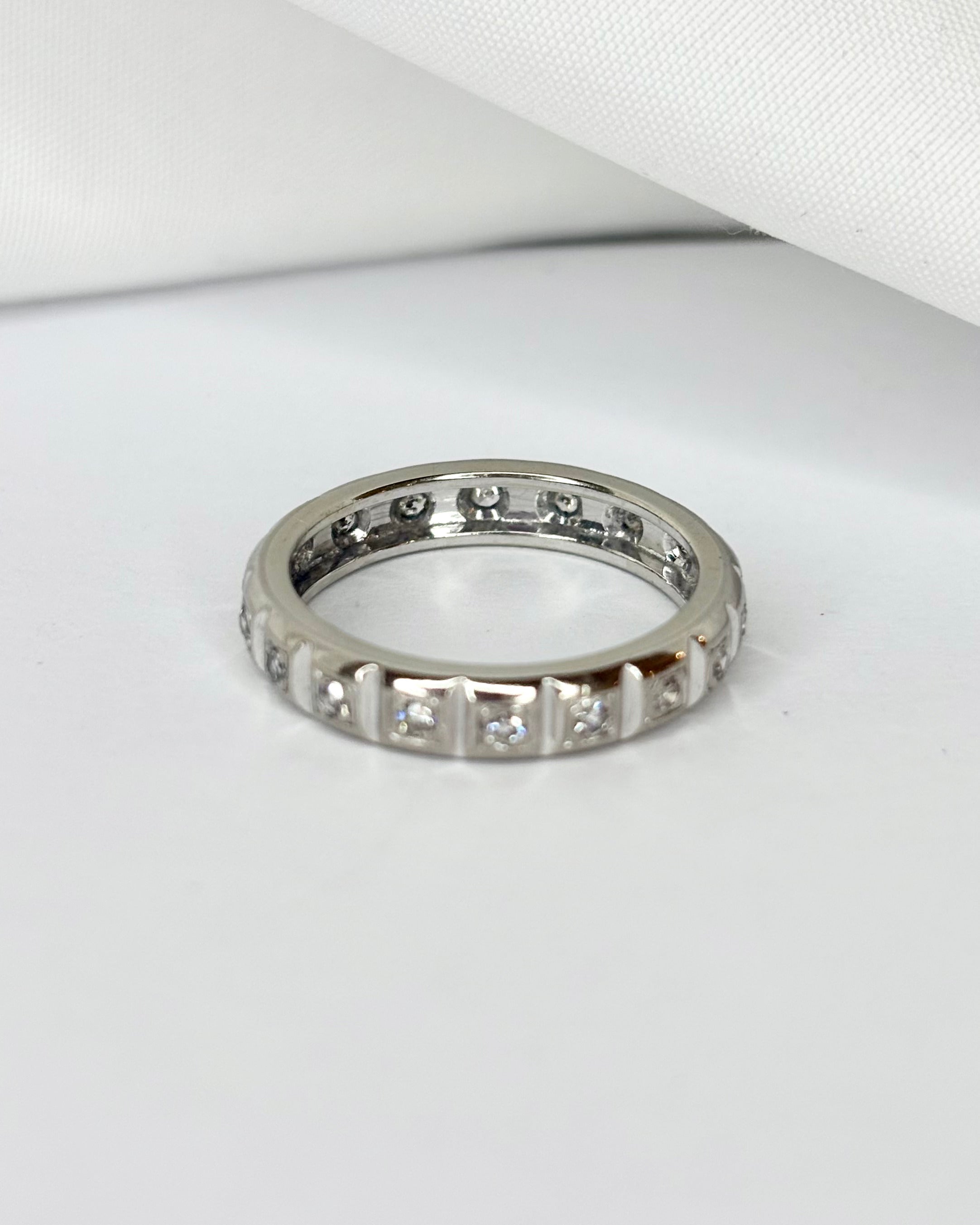 Alliance Américaine 18 Diamants 0.54 carat "Prisca"