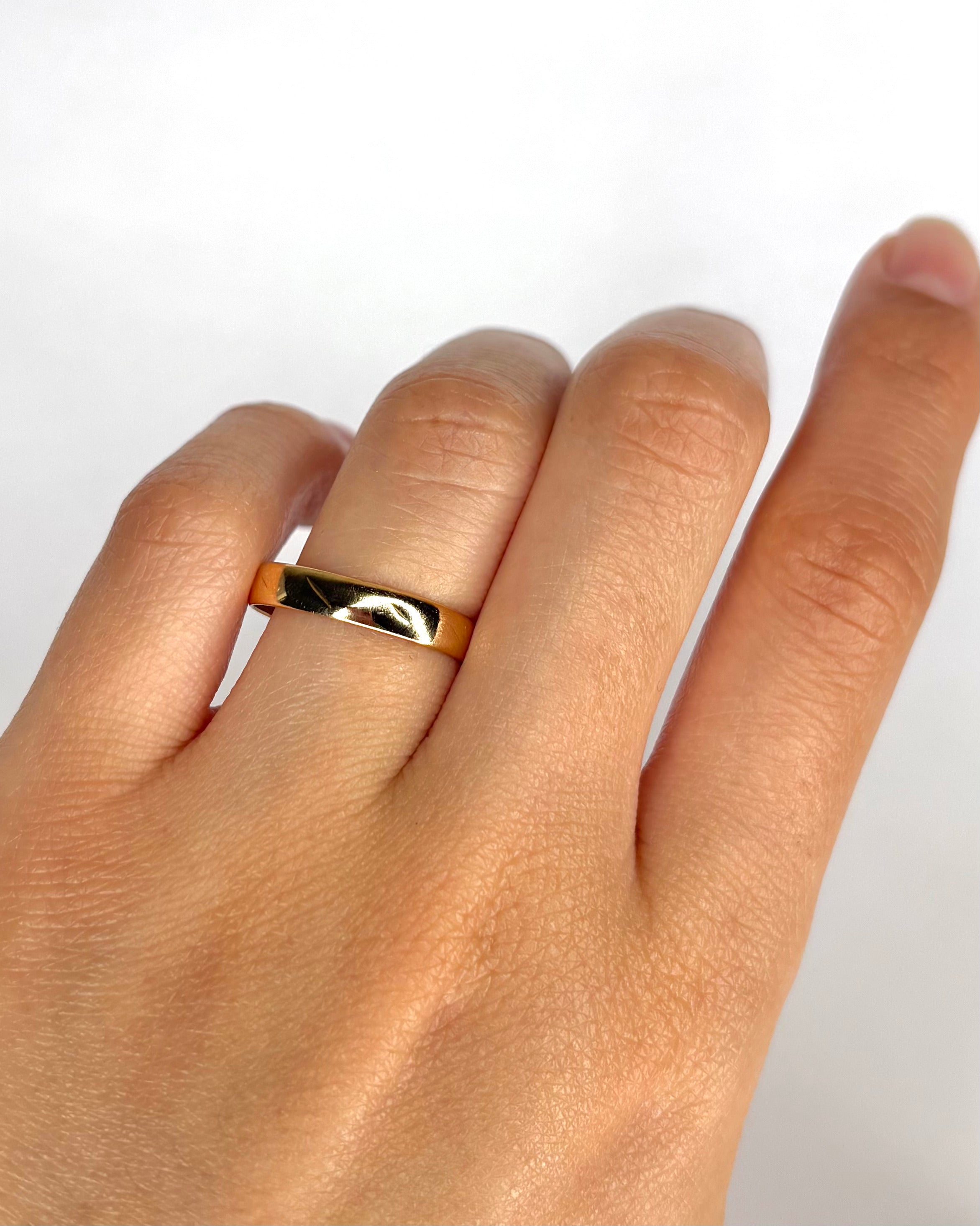 Alliance Or Jaune 18 carats "Simon"