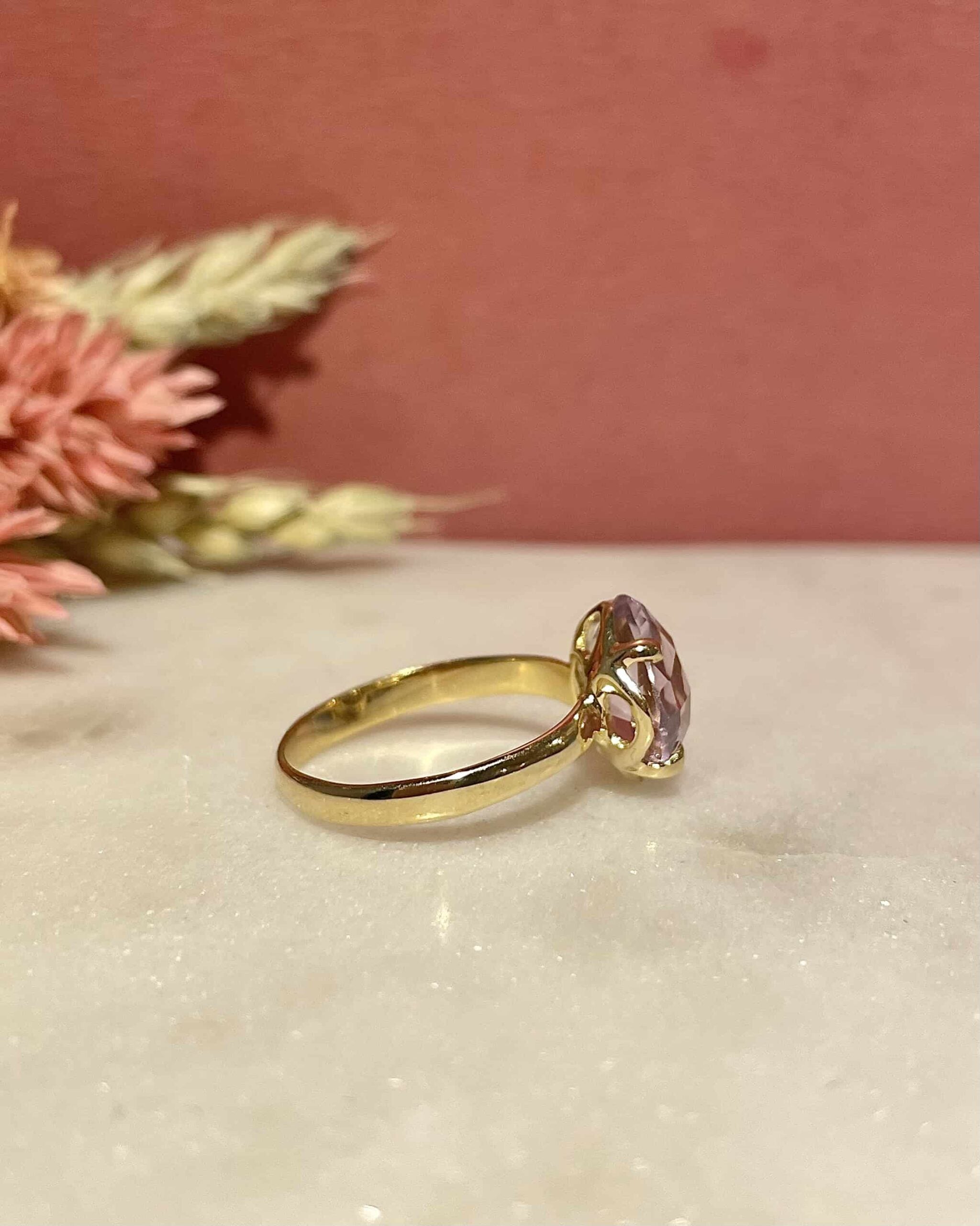 Bague Cocktail Améthyste 5.20 carats "Aurora"