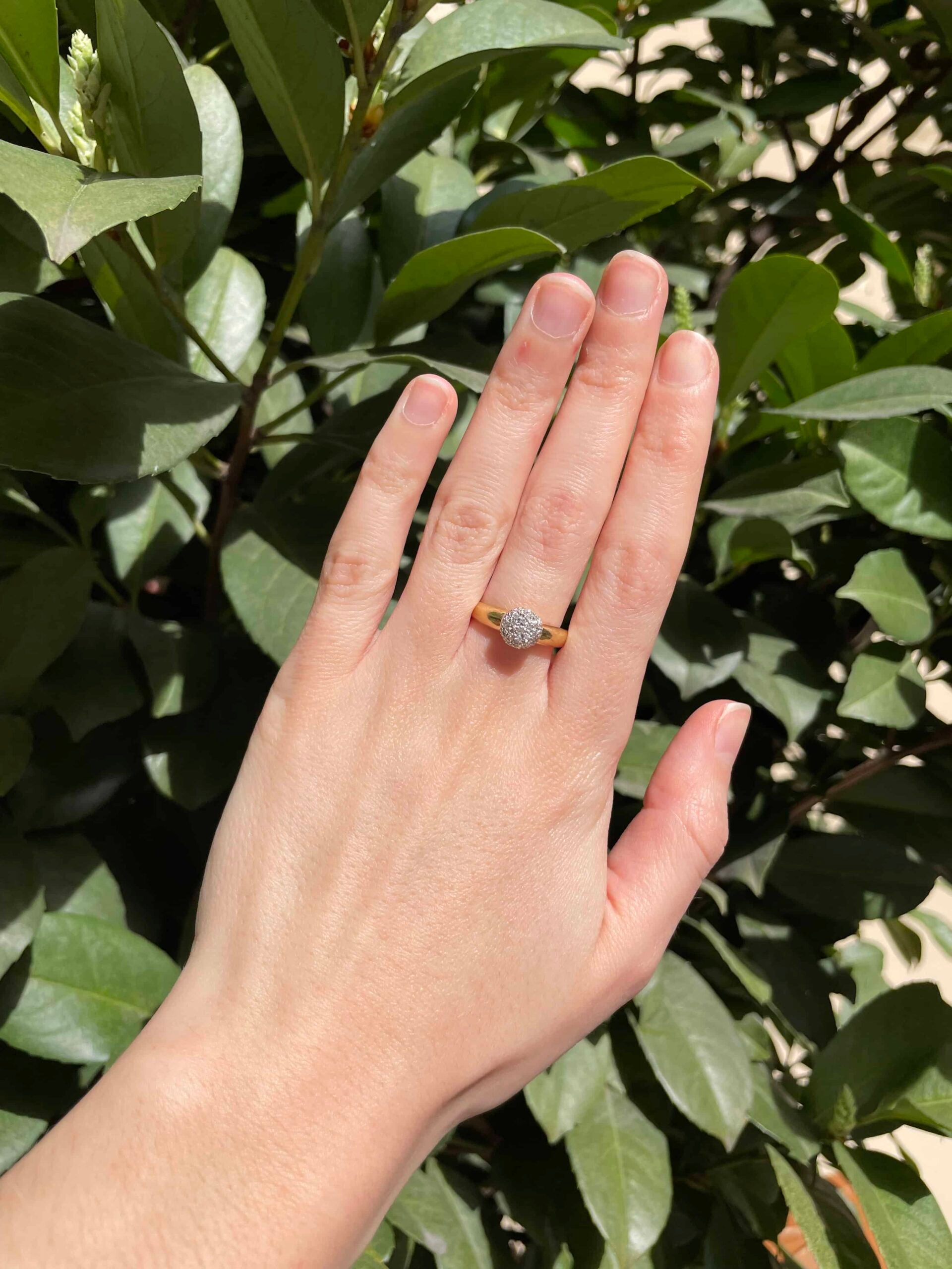 Bague Vintage Diamants "Marcela"