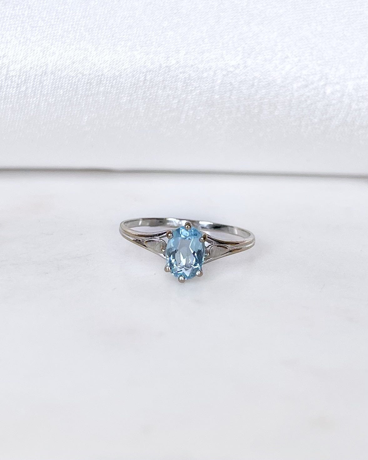Bague Aigue Marine 0.55 carat “Oriane” - Elliade Paris