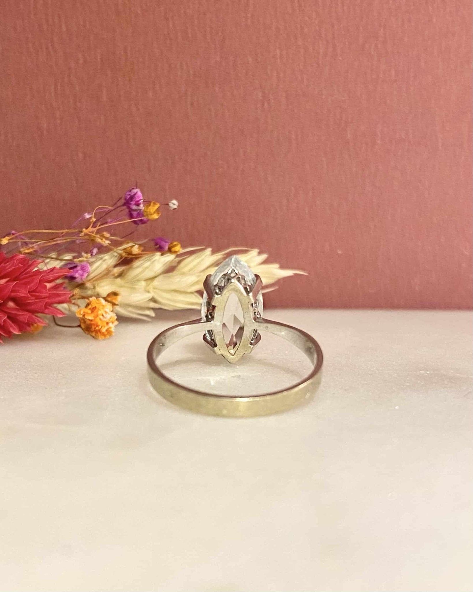 Bague Aigue - Marine 2.10 Carats "Marie - Claire" - Elliade Paris