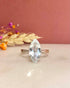Bague Aigue - Marine 2.10 Carats "Marie - Claire" - Elliade Paris