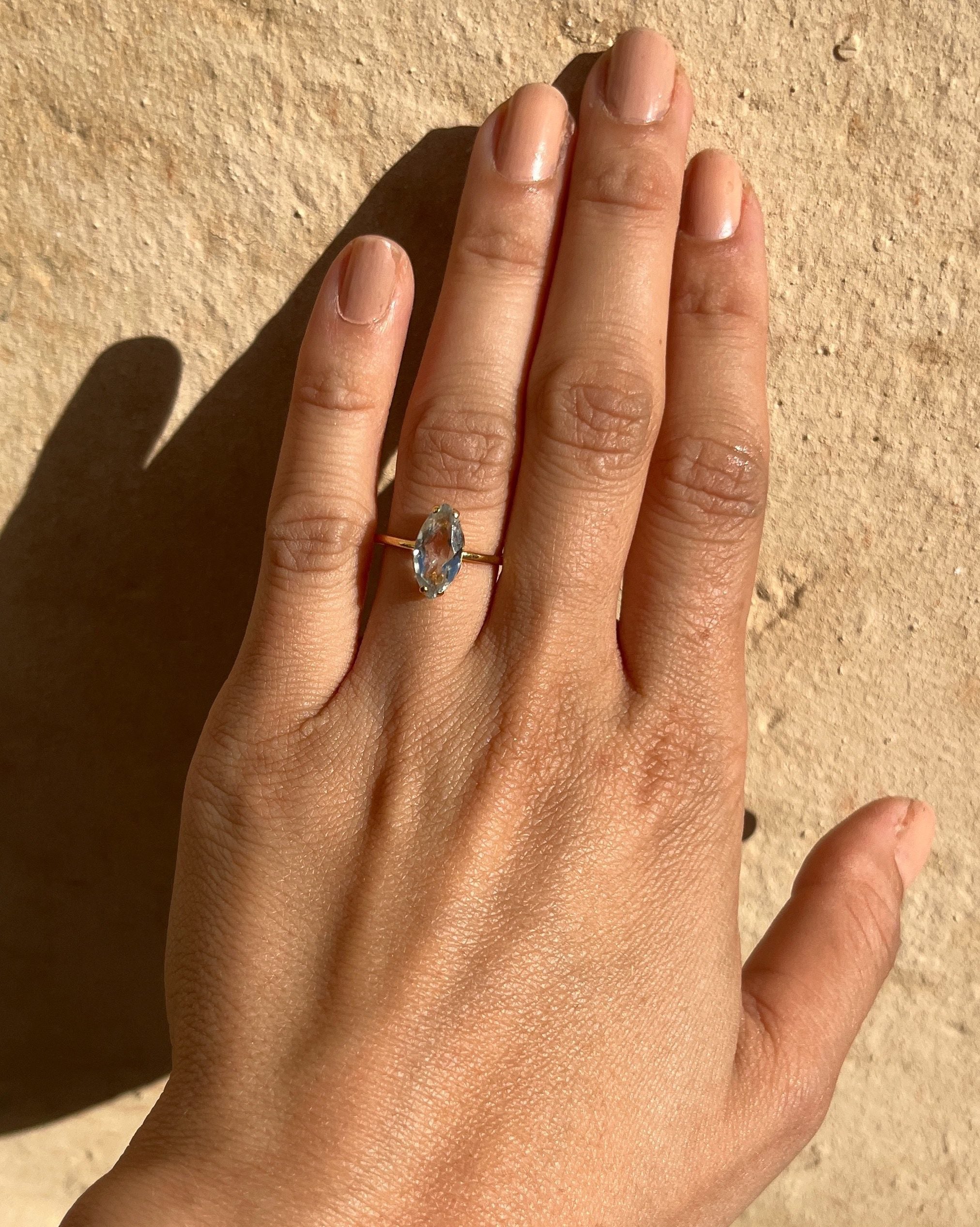 Bague Aigue-Marine "Milo"