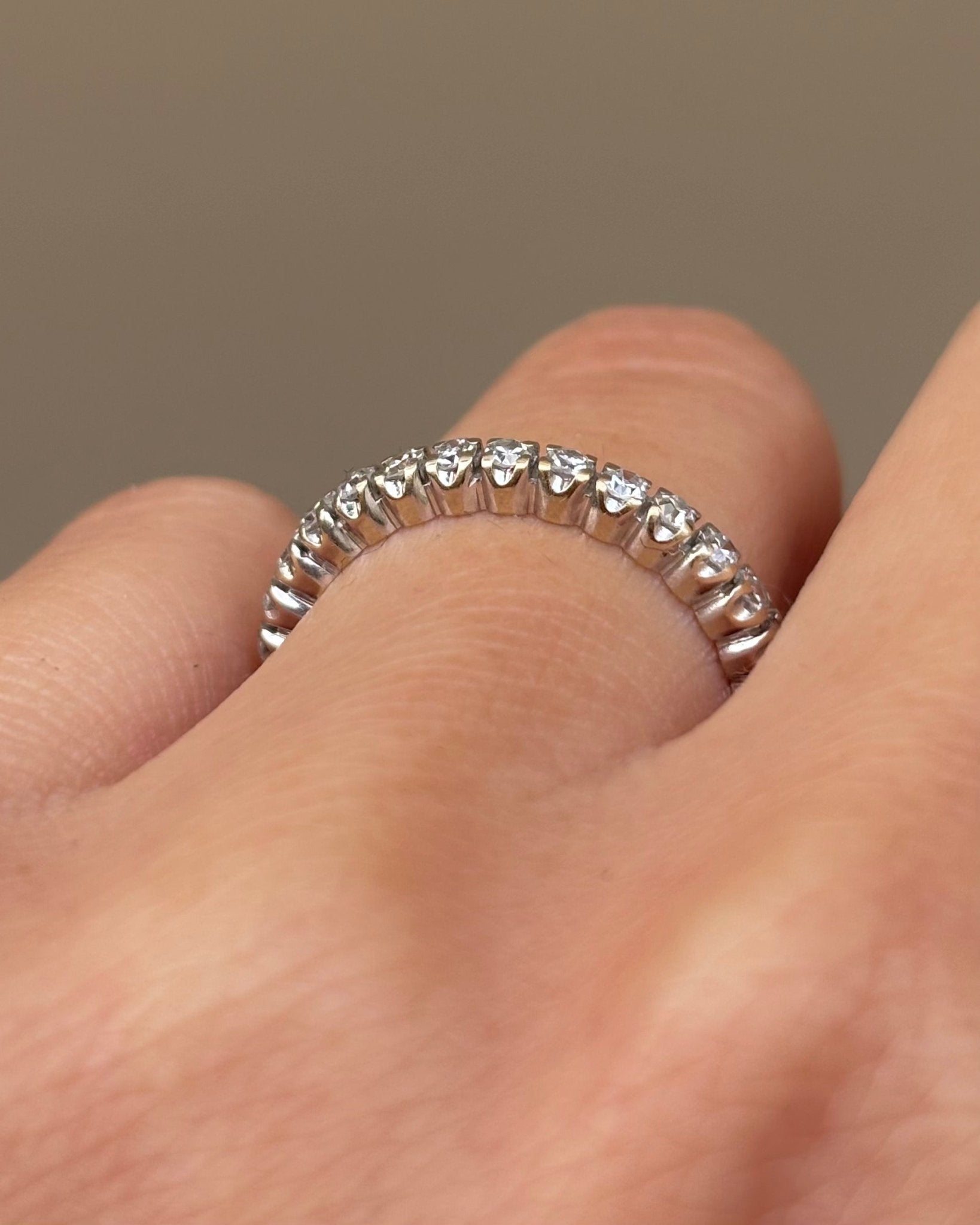 Bague Alliance Américaine Diamants 0.30 carat "Pia" - Elliade Paris