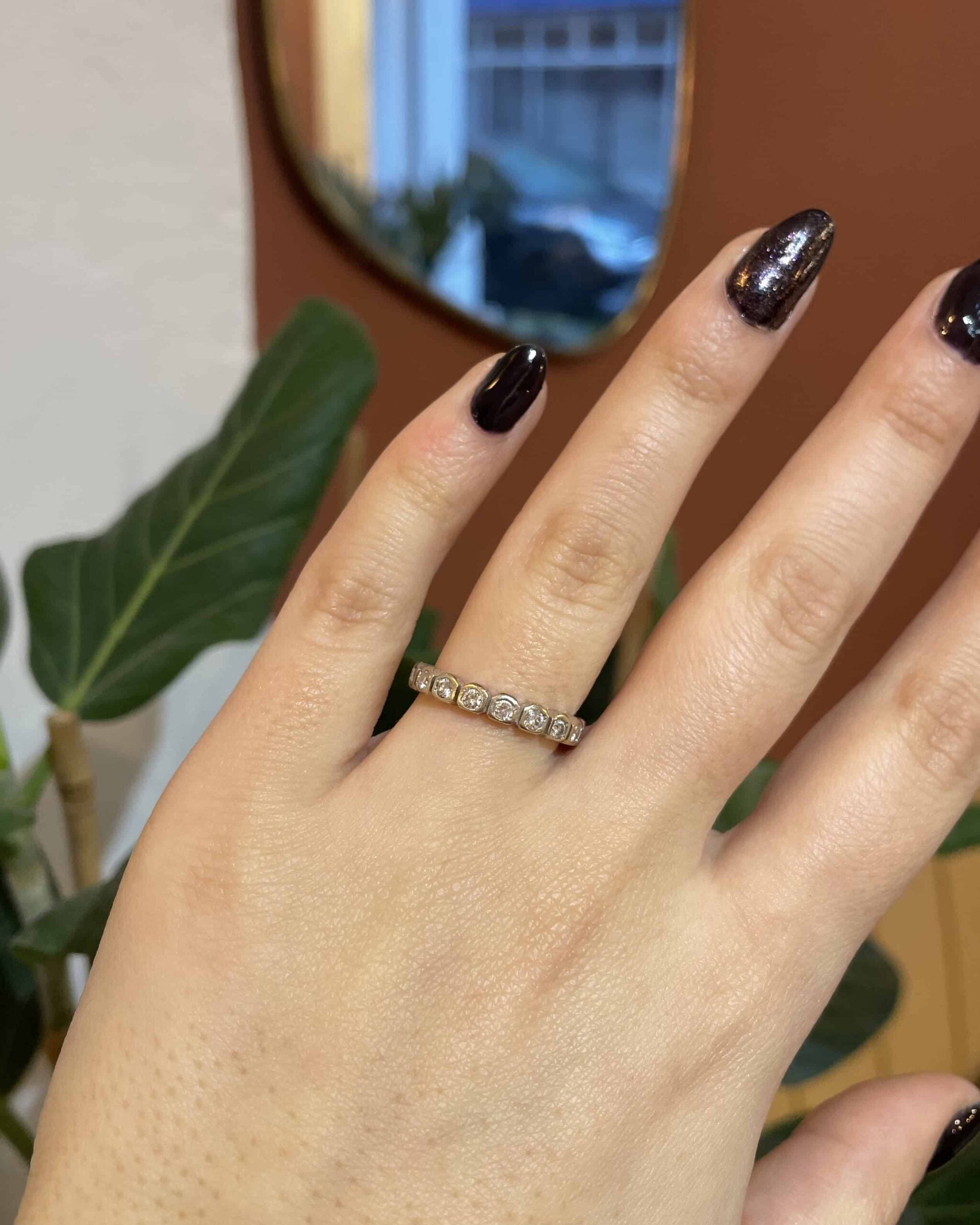 Alliance Américaine 18 Diamants 0.54 carat "Ophélie"