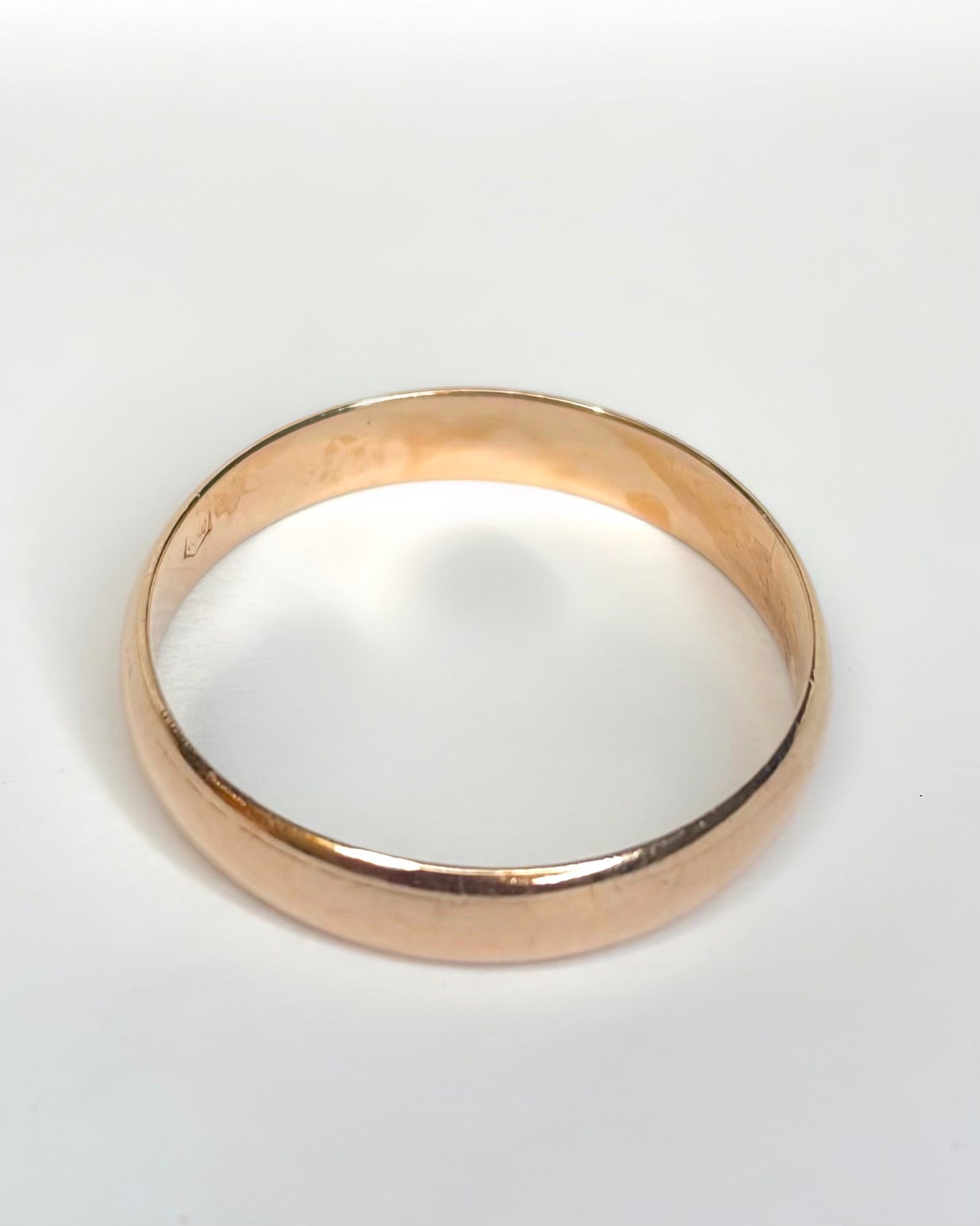 Bague Alliance Or Rose 18 carats 3.5 mm "Rahma" - Elliade Paris