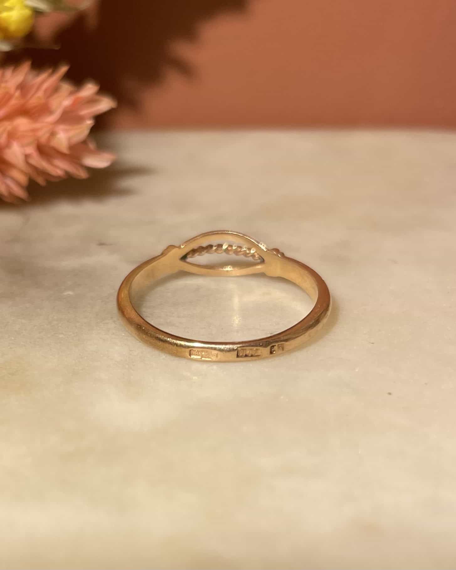 Bague Vintage ajourée "Sana"