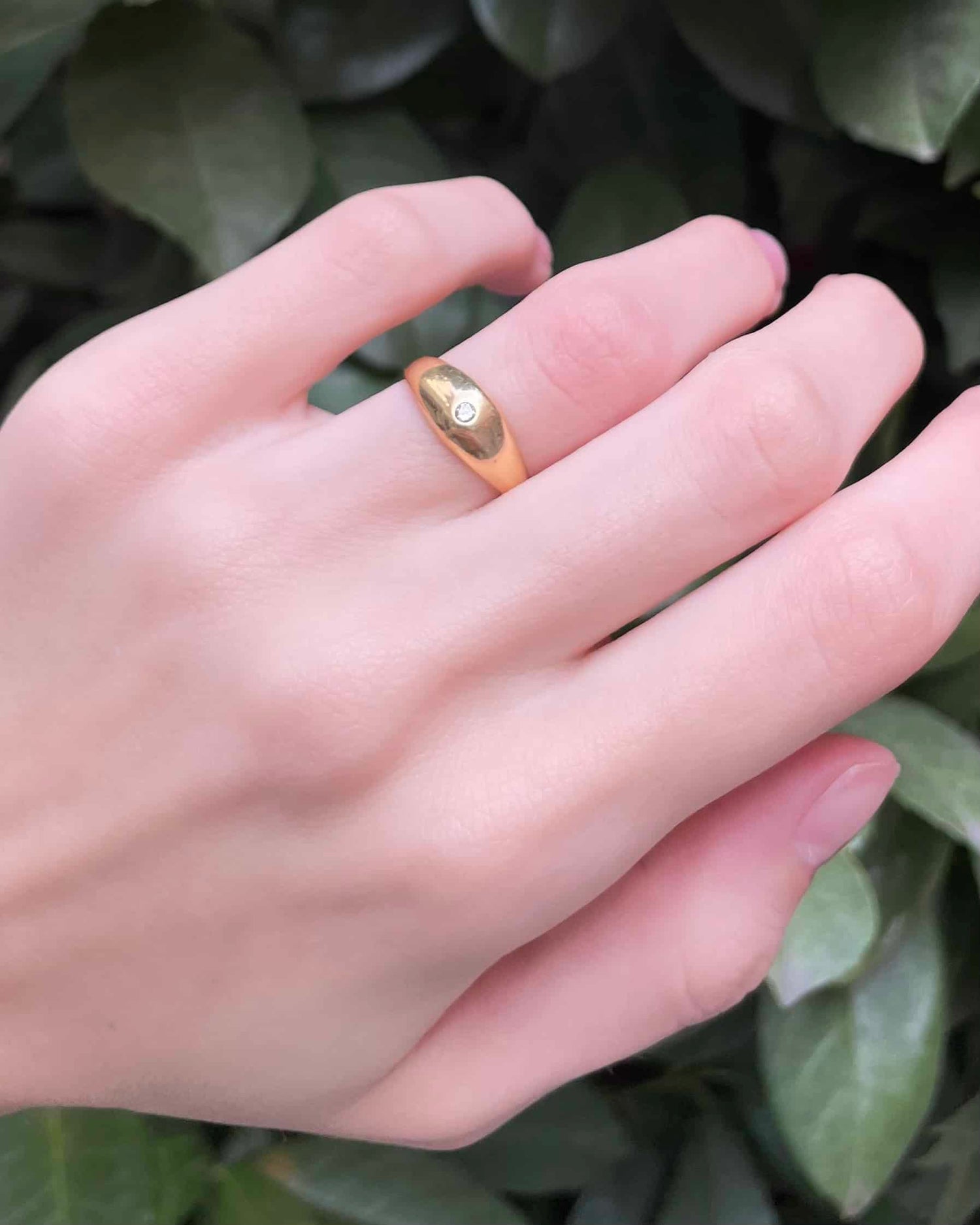 "Bonnie" Diamond Bangle Ring