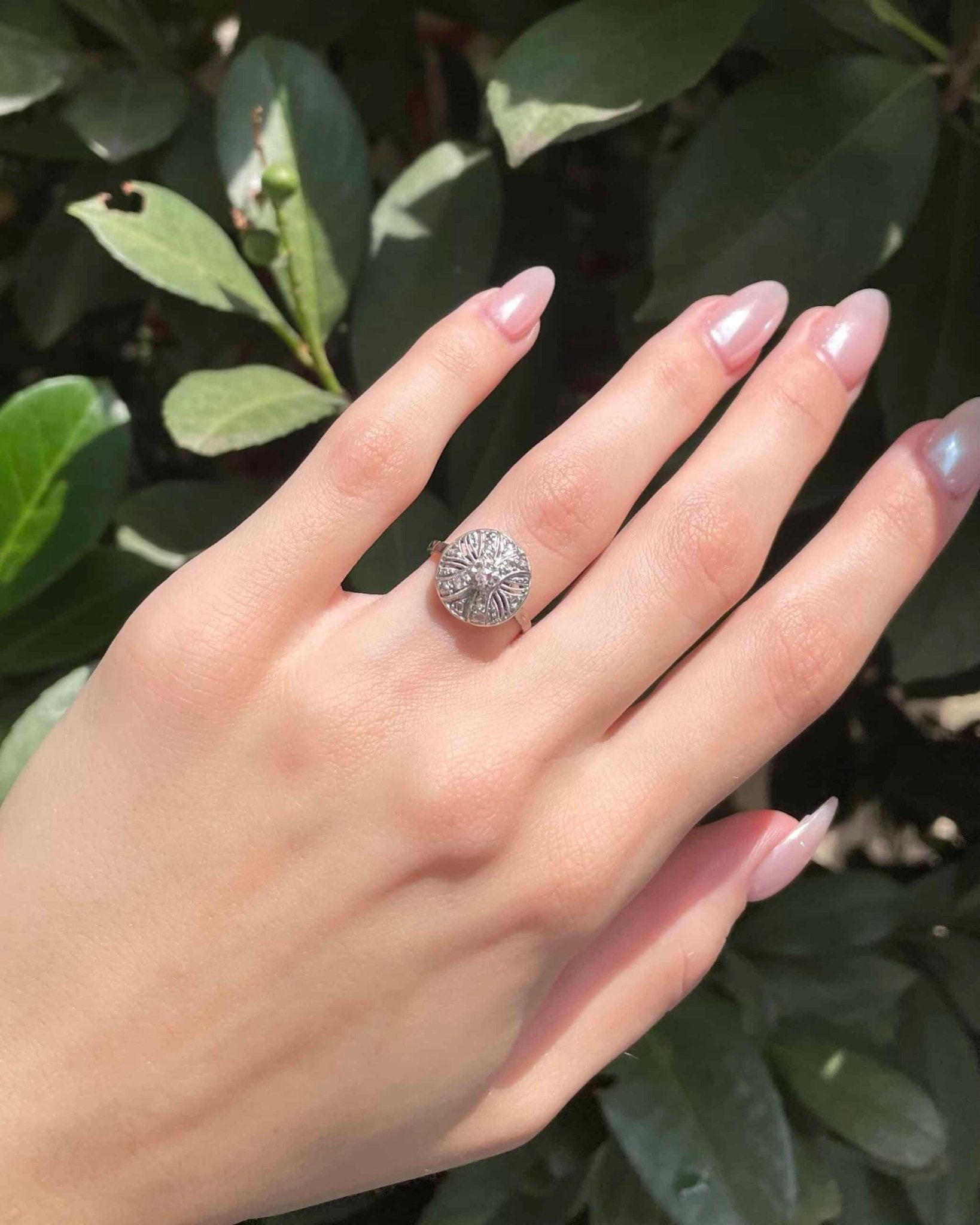 Bague Art - déco 13 Diamants "Mana" - Elliade Paris