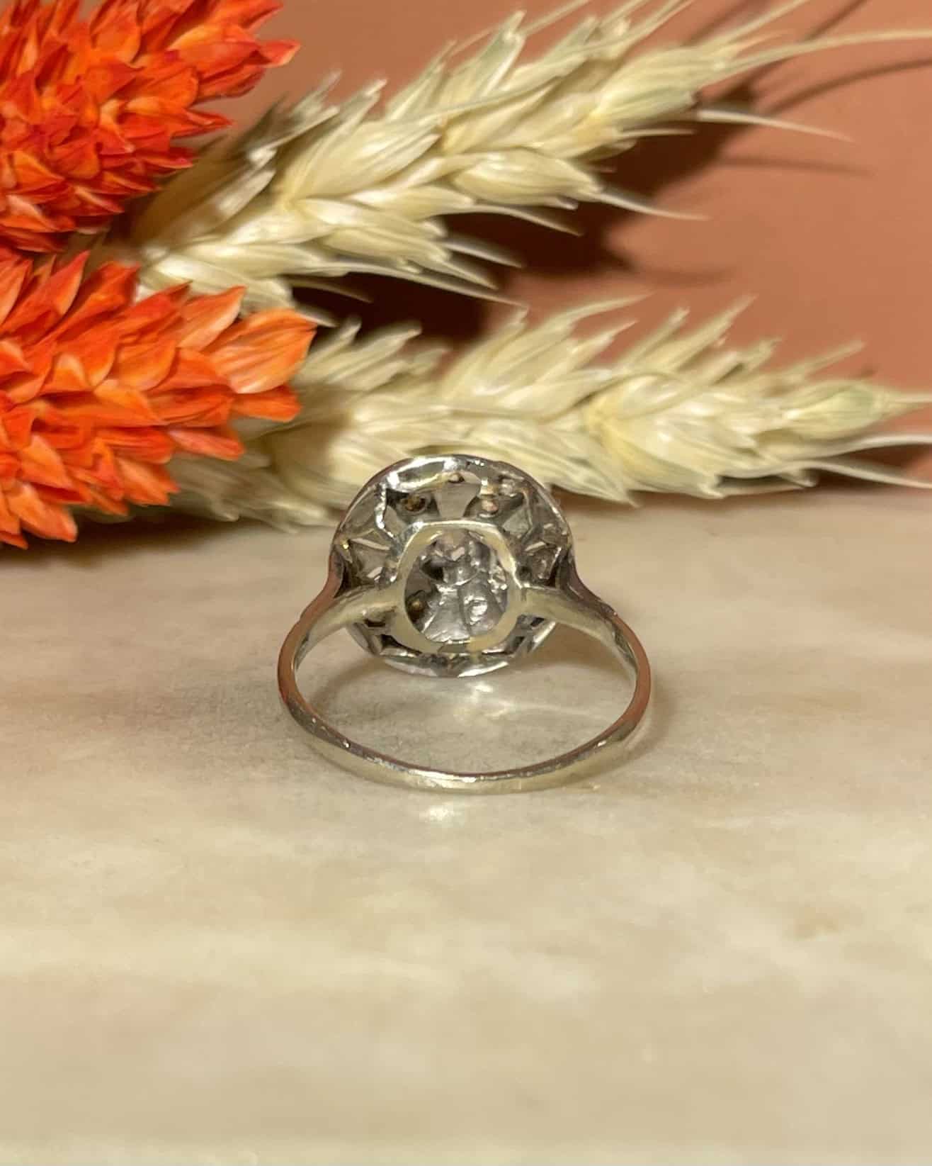 Bague Art - déco 13 Diamants "Mana" - Elliade Paris