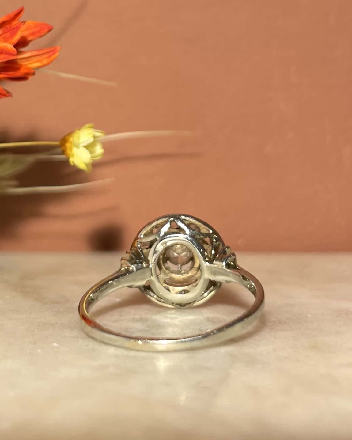 Bague Art - déco 13 Diamants "Uriah" - Elliade Paris