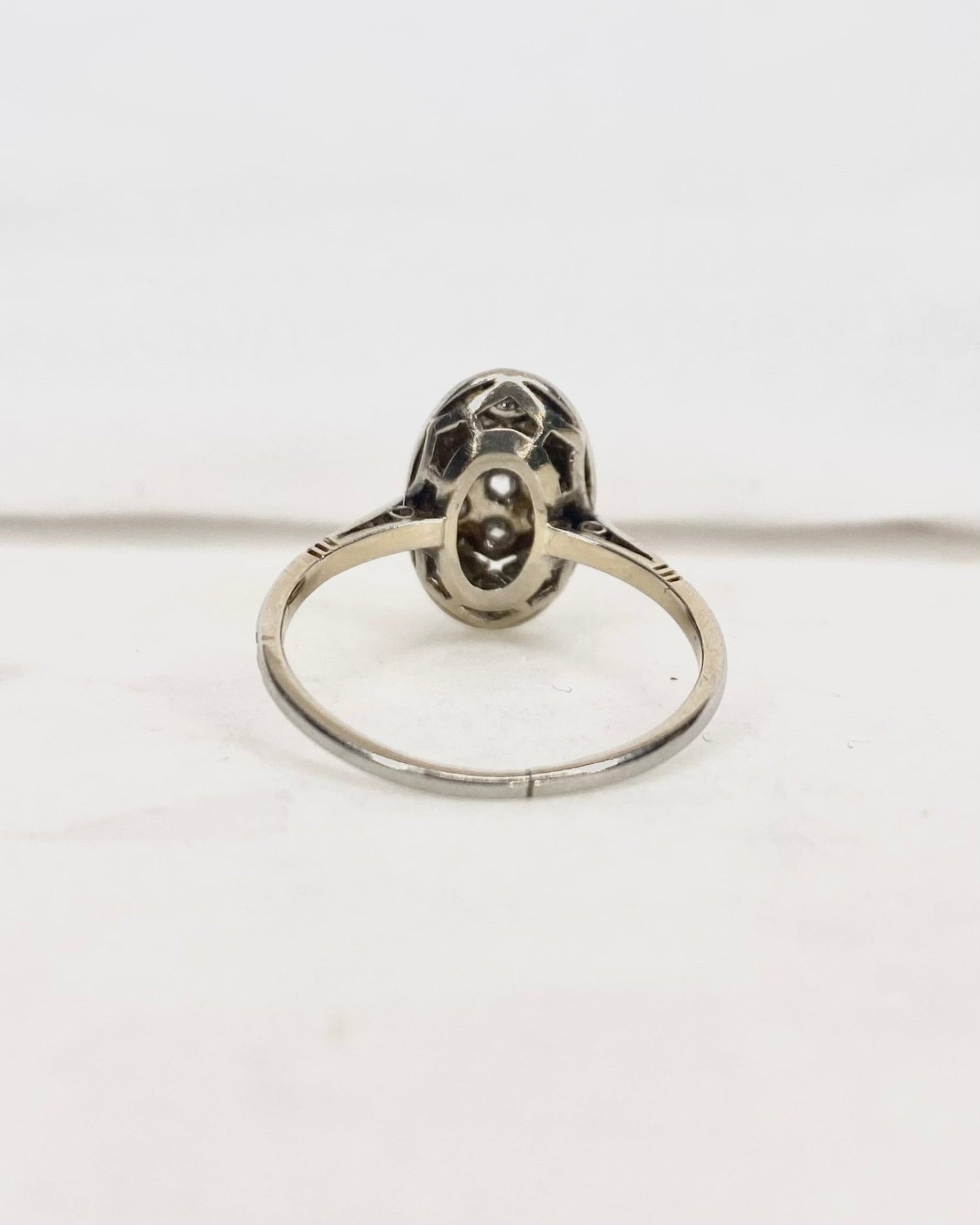 Bague Art Deco 13 Diamants "Yara" - Elliade Paris