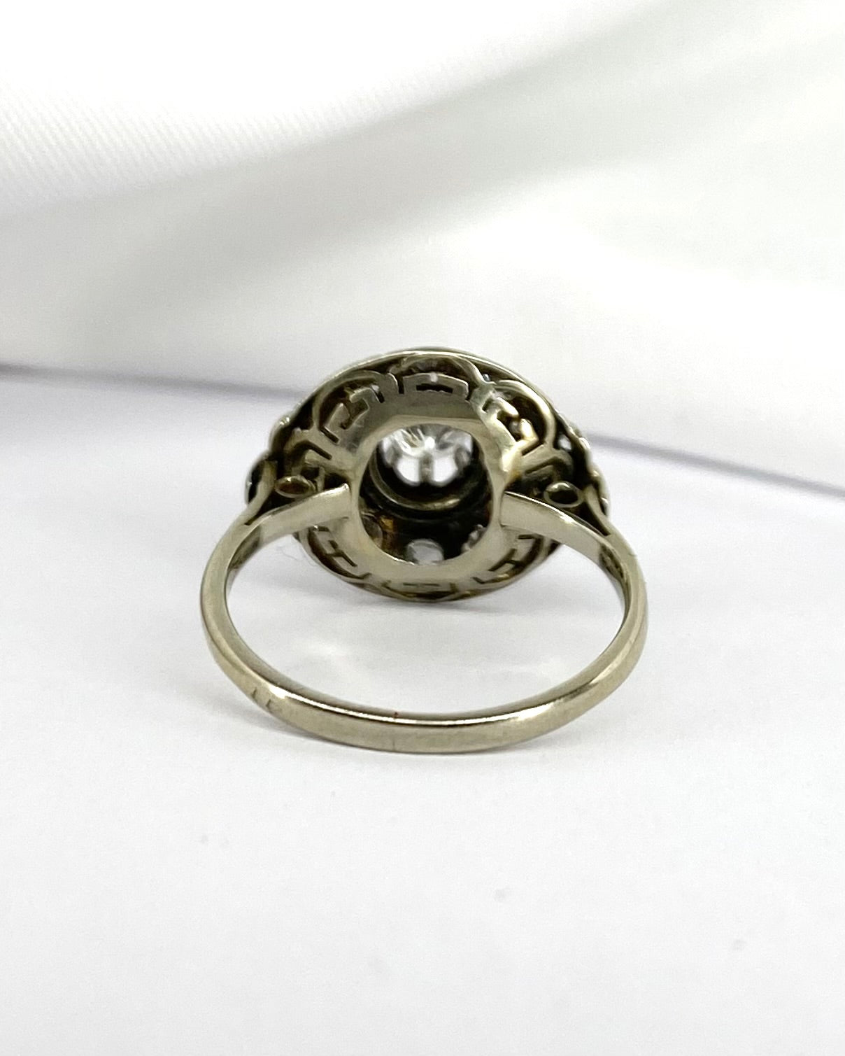 Bague Art - Déco 15 Diamants 0.63 carat "Mandy" - Elliade Paris