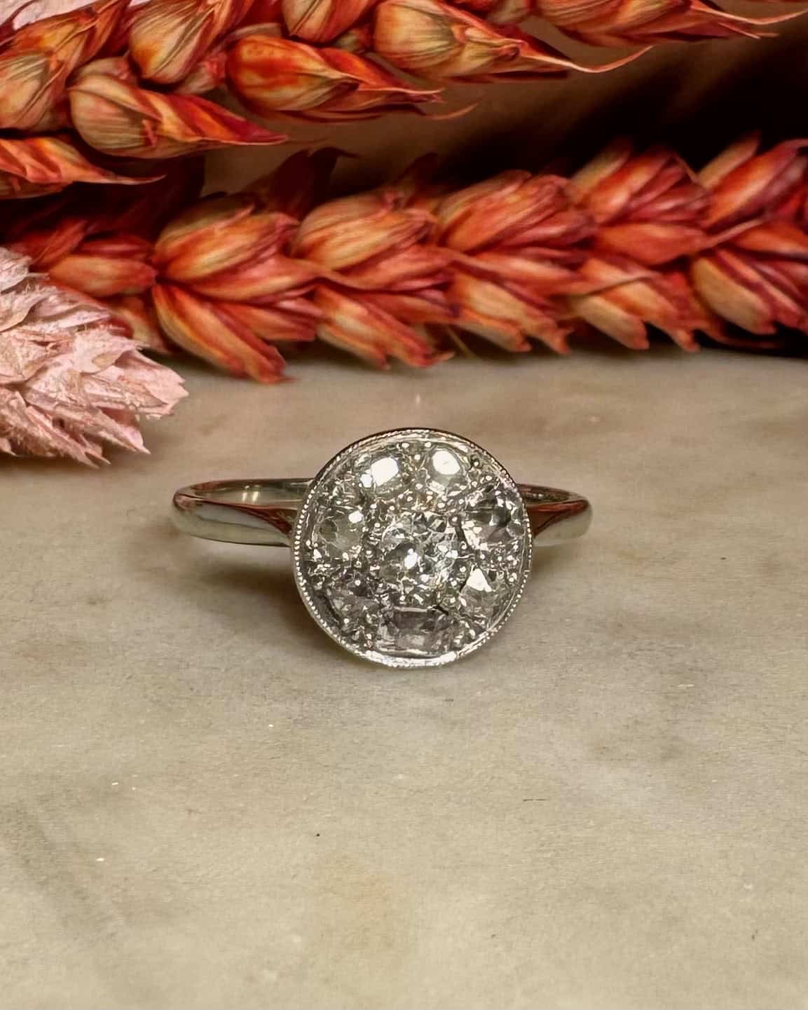 Bague Art - Déco 1930 Diamants "Tallulah" - Elliade Paris