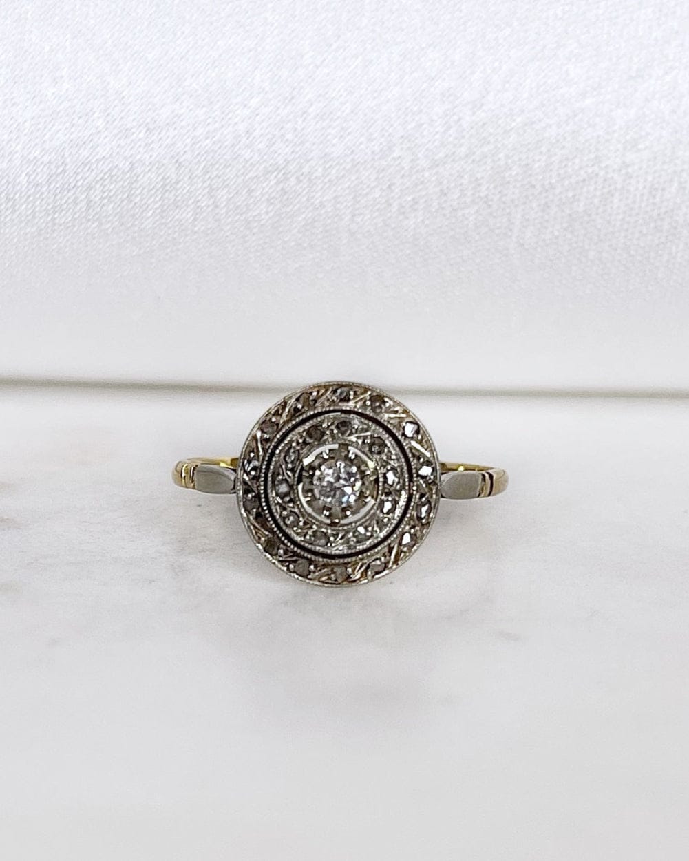 Bague Art - déco 25 Diamants "Esmée" - Elliade Paris