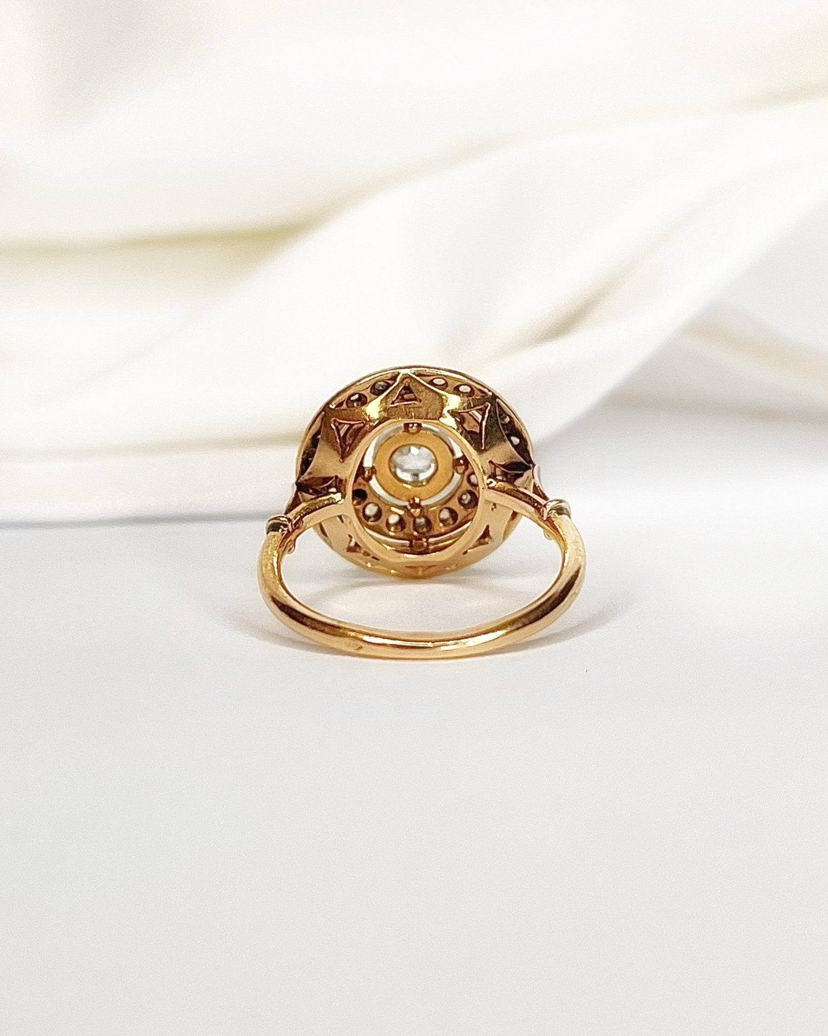 Bague Art-Déco 41 Diamants "Raylee" - Elliade Paris