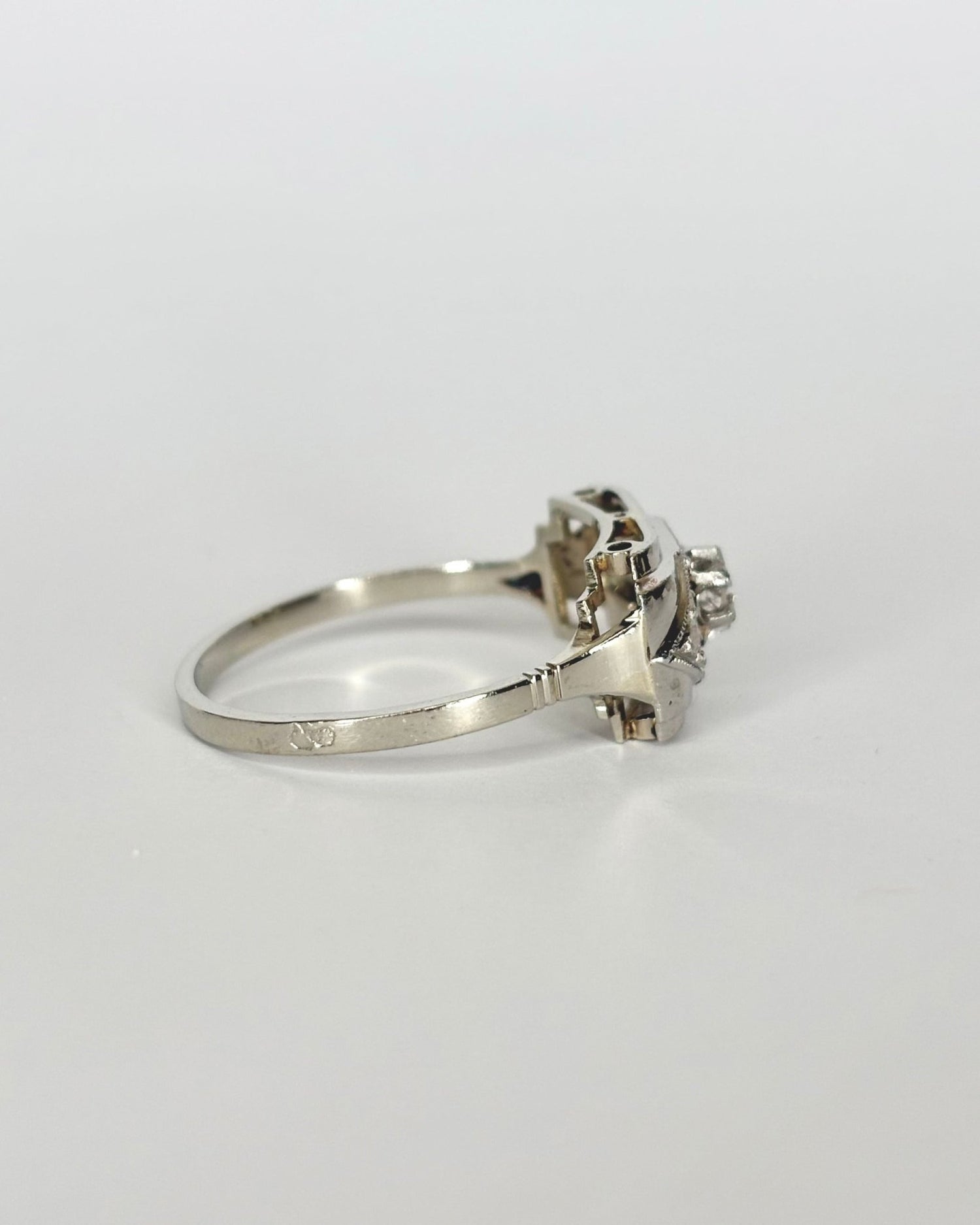 Bague Art Déco 7 Diamants "Élisa" - Elliade Paris