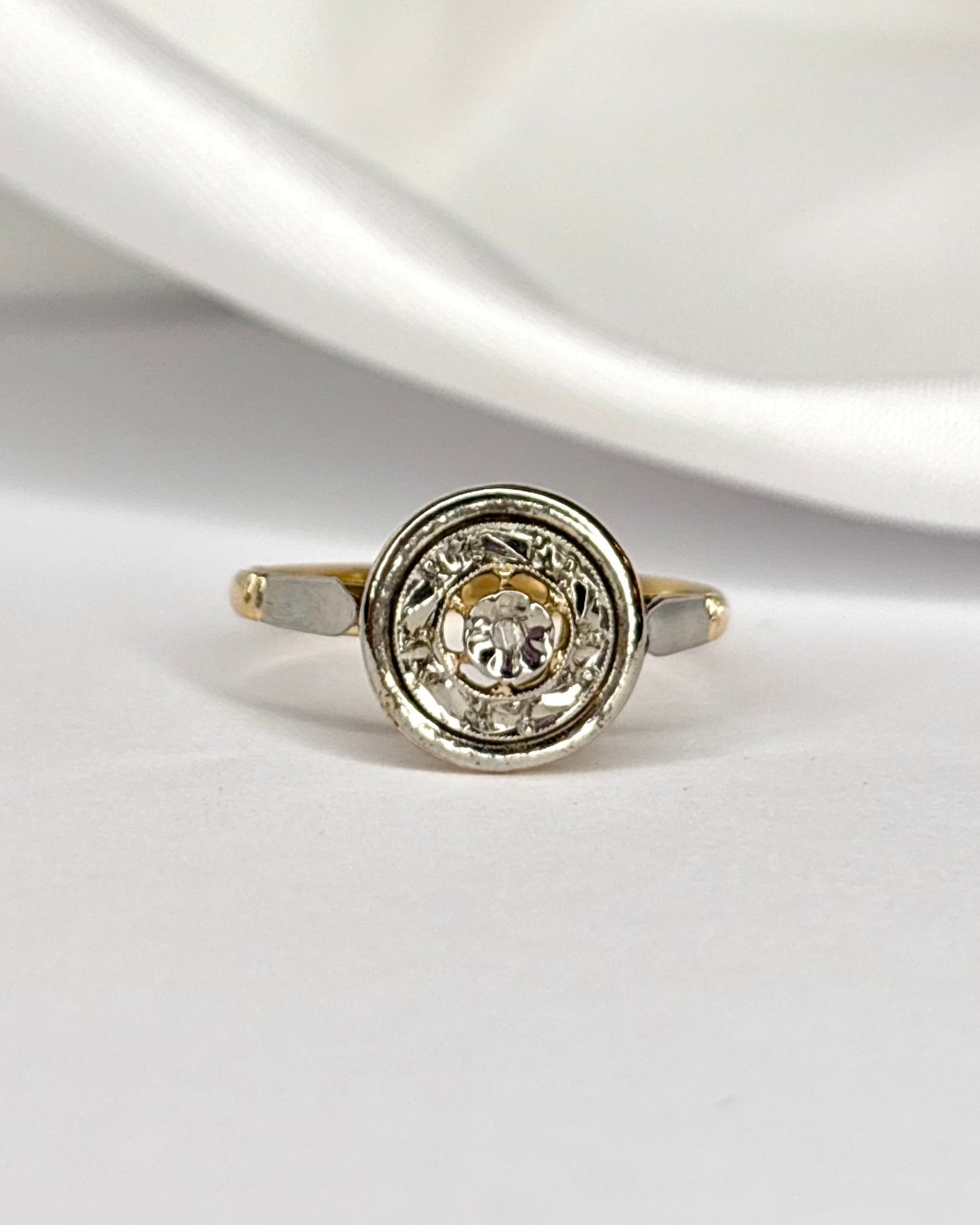 Bague Art Déco Diamant "Asma" - Elliade Paris